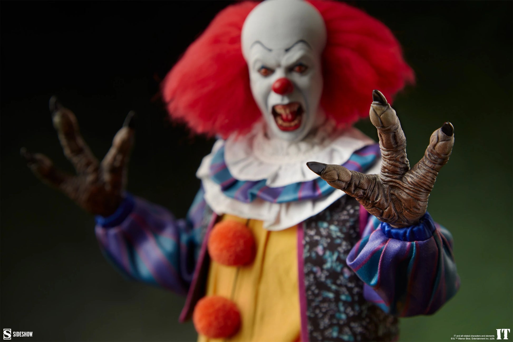 SIDESHOW PENNYWISE SIXTH SCALE FIGURE (PRE-ORDER) - Anotoys Collectibles