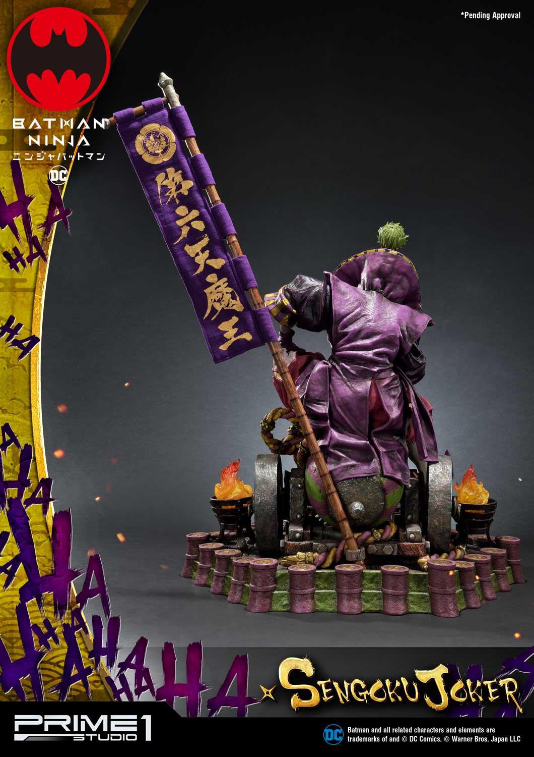 PRIME 1 STUDIO DC SENGOKU JOKER 1/4 DELUXE VERSION PMDCNB-02DX - Anotoys Collectibles