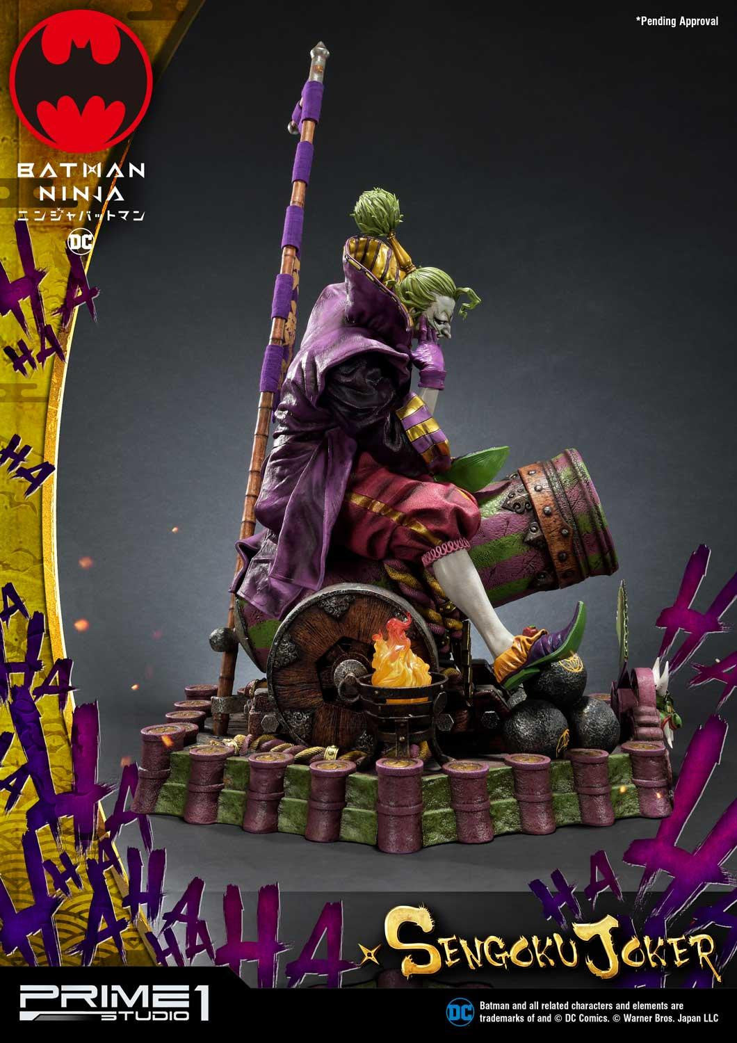 PRIME 1 STUDIO DC SENGOKU JOKER 1/4 DELUXE VERSION PMDCNB-02DX - Anotoys Collectibles