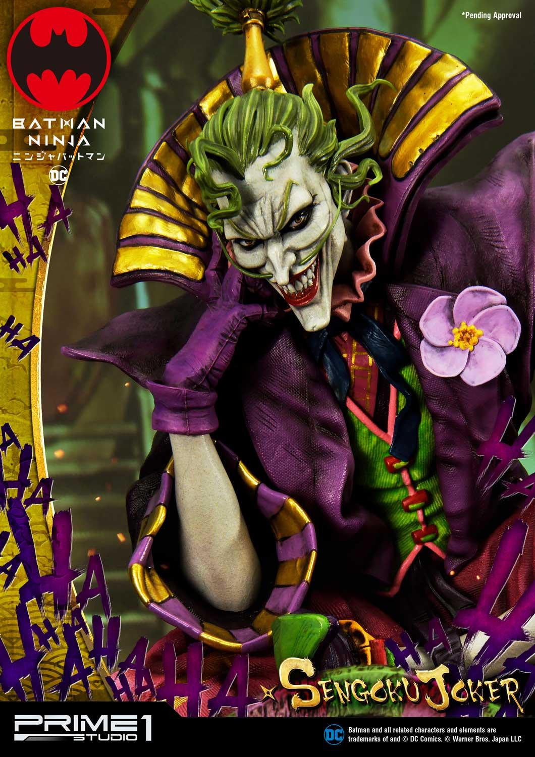 PRIME 1 STUDIO DC SENGOKU JOKER 1/4 DELUXE VERSION PMDCNB-02DX - Anotoys Collectibles