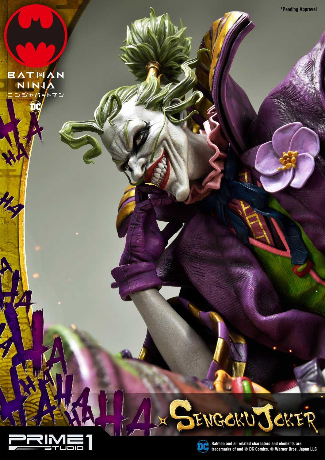 PRIME 1 STUDIO DC SENGOKU JOKER 1/4 DELUXE VERSION PMDCNB-02DX - Anotoys Collectibles