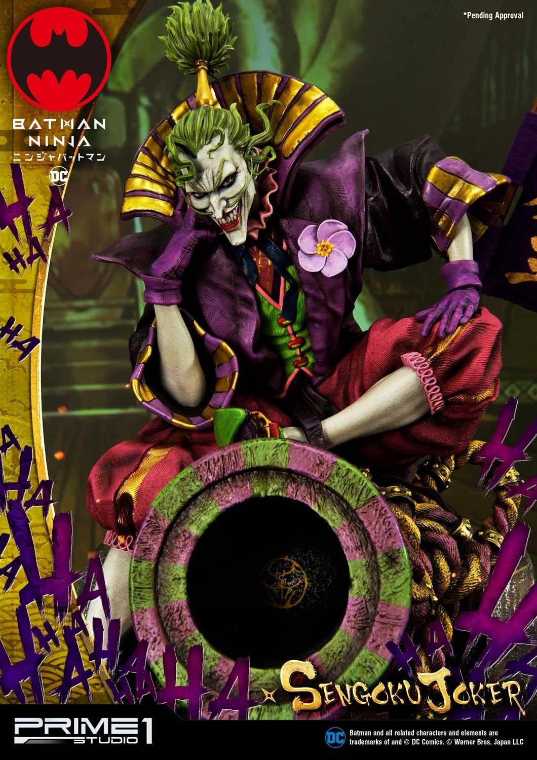 PRIME 1 STUDIO DC SENGOKU JOKER 1/4 DELUXE VERSION PMDCNB-02DX - Anotoys Collectibles