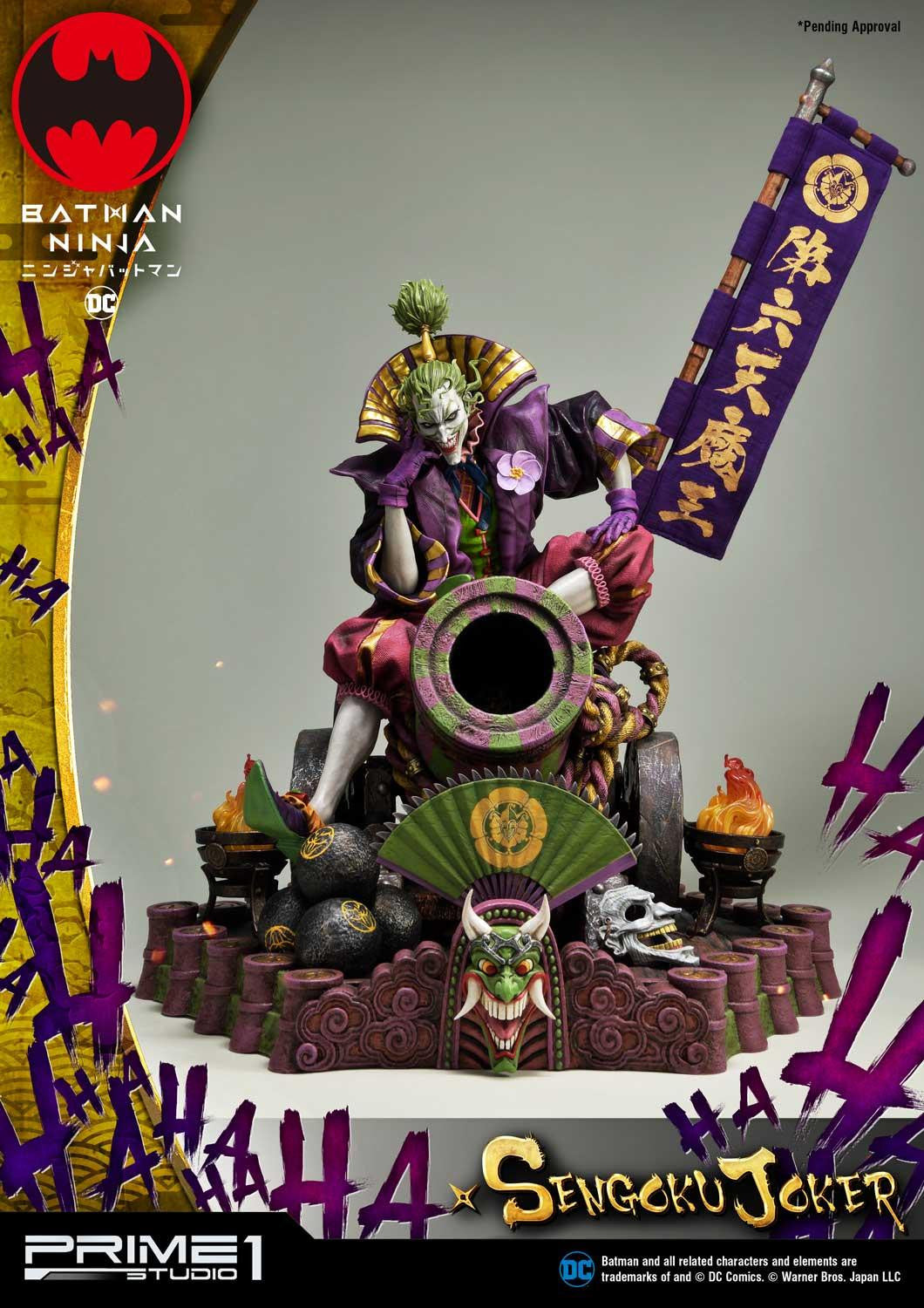 PRIME 1 STUDIO DC SENGOKU JOKER 1/4 DELUXE VERSION PMDCNB-02DX - Anotoys Collectibles