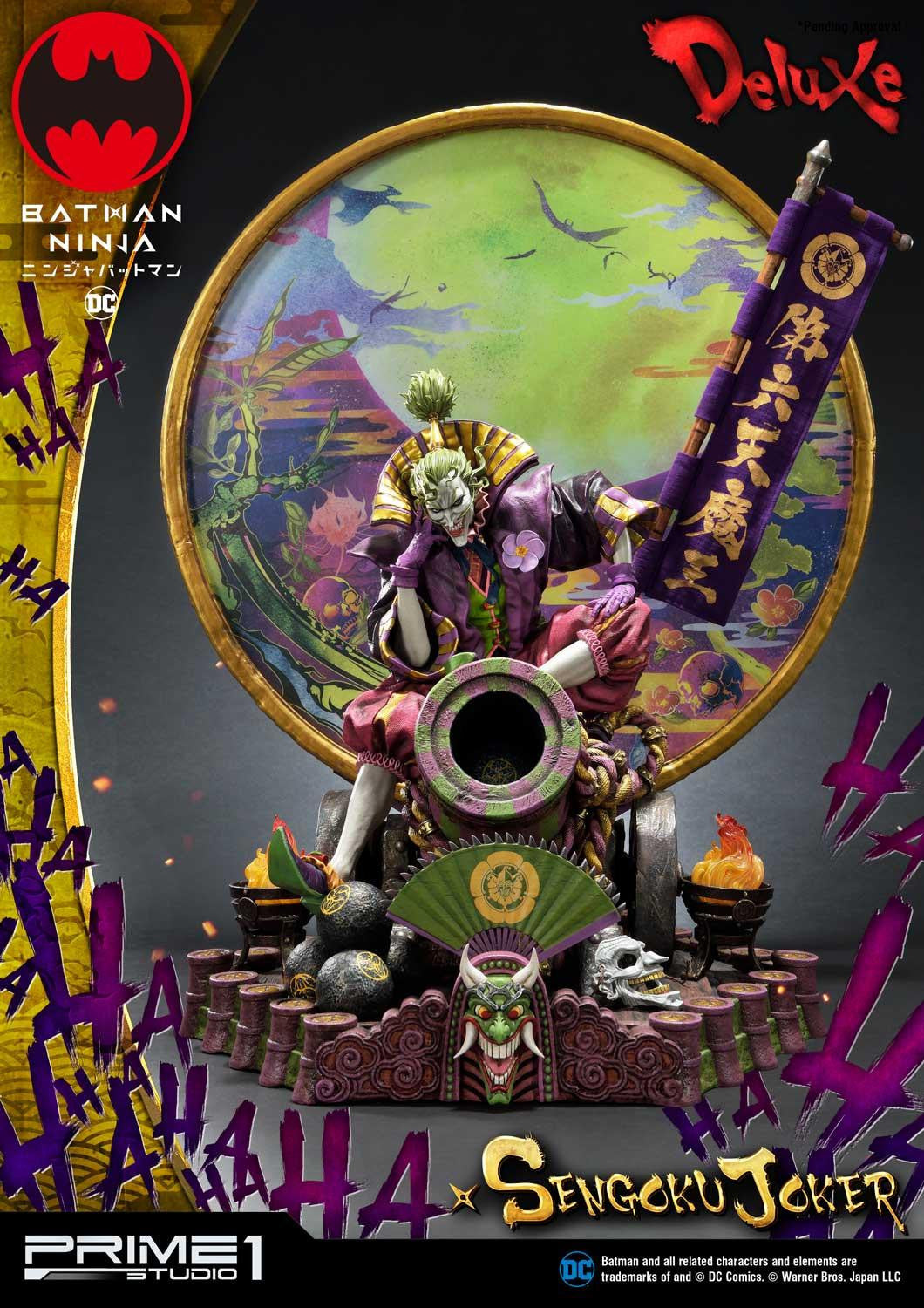 PRIME 1 STUDIO DC SENGOKU JOKER 1/4 DELUXE VERSION PMDCNB-02DX - Anotoys Collectibles