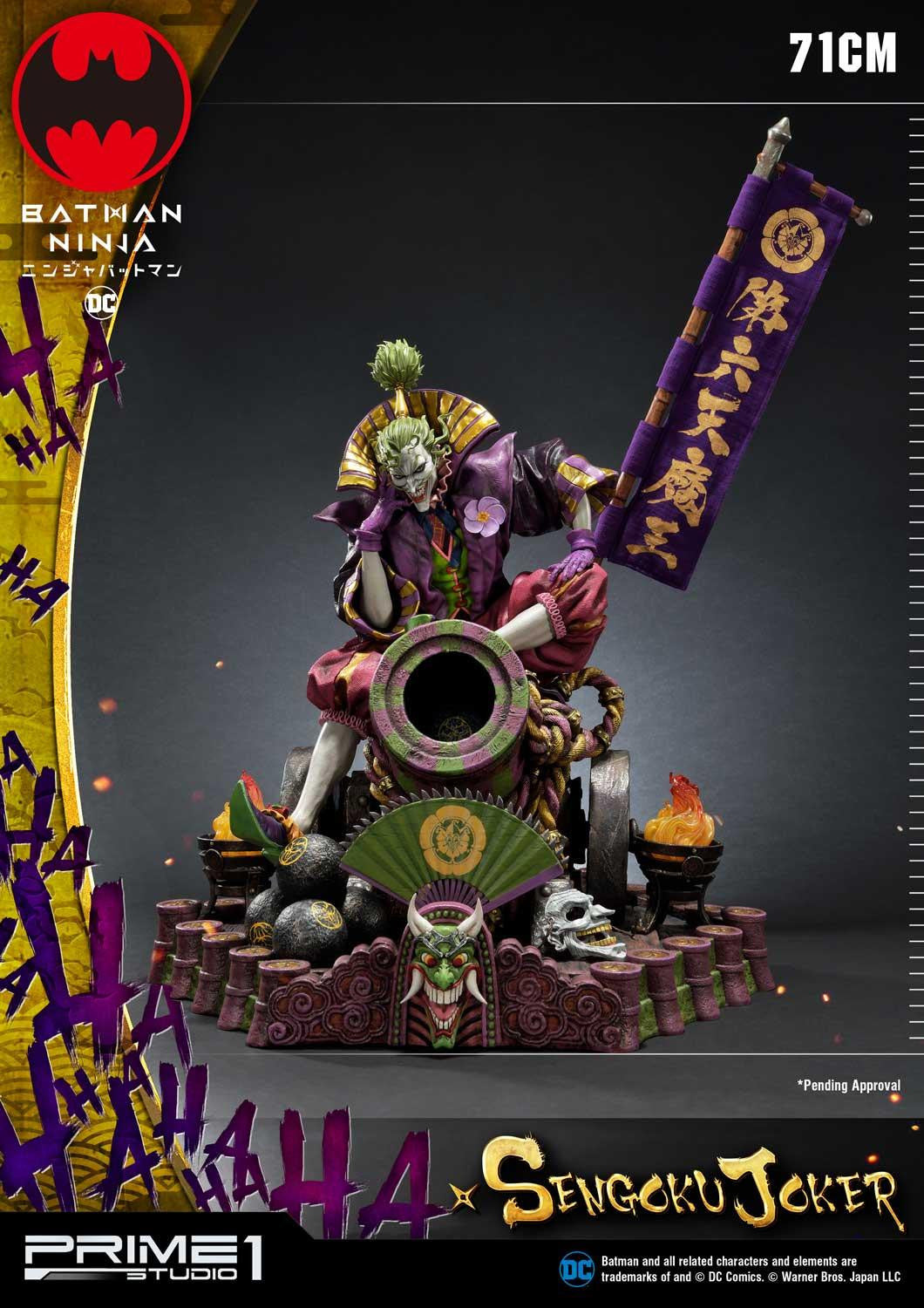 PRIME 1 STUDIO DC SENGOKU JOKER 1/4 DELUXE VERSION PMDCNB-02DX - Anotoys Collectibles