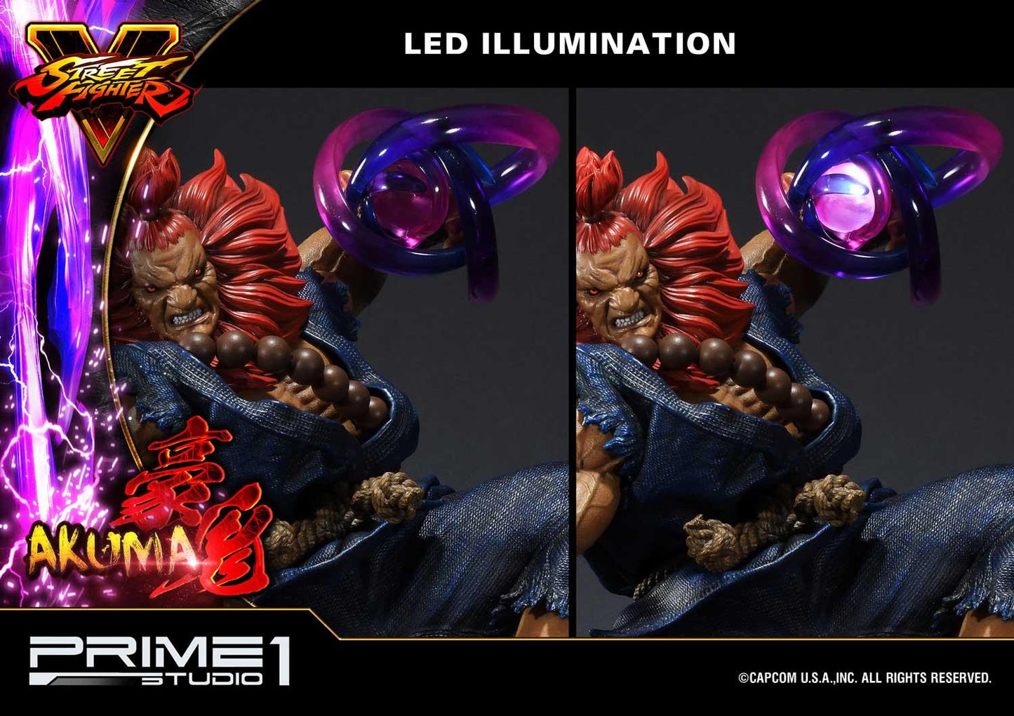PRIME 1 STUDIO STREET FIGHTER FIVE: AKUMA 1/4 PMSFV-01 - Anotoys Collectibles