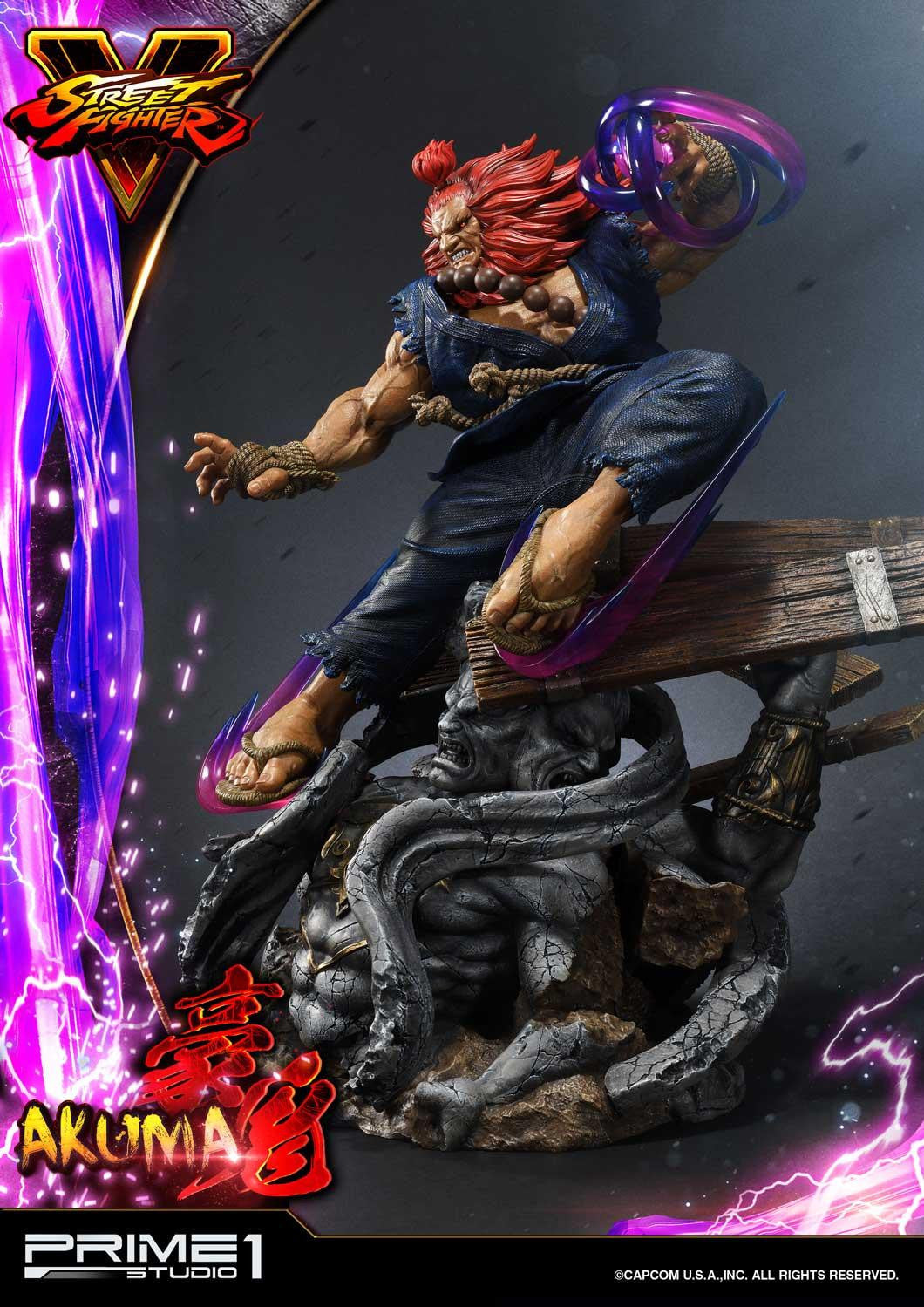 PRIME 1 STUDIO STREET FIGHTER FIVE: AKUMA 1/4 PMSFV-01 - Anotoys Collectibles
