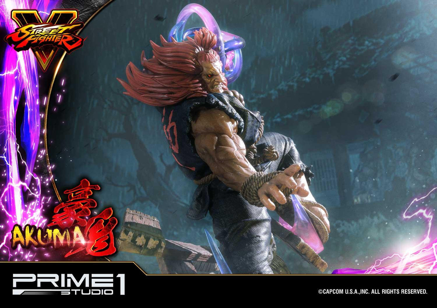 PRIME 1 STUDIO STREET FIGHTER FIVE: AKUMA 1/4 PMSFV-01 - Anotoys Collectibles