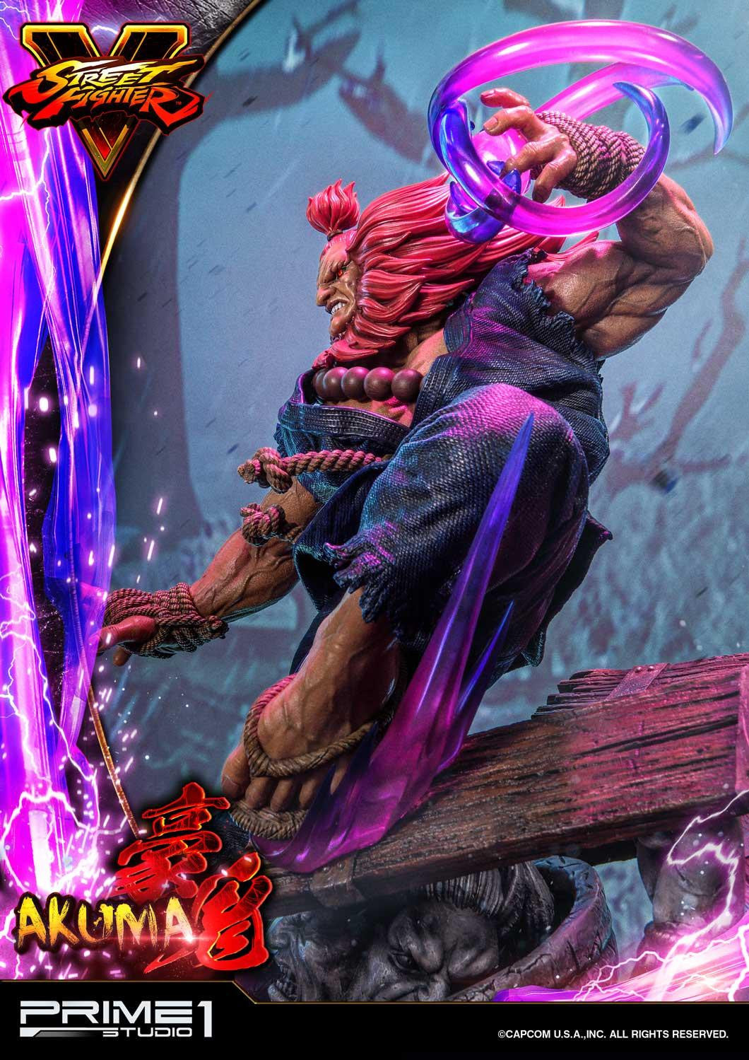 PRIME 1 STUDIO STREET FIGHTER FIVE: AKUMA 1/4 PMSFV-01 - Anotoys Collectibles