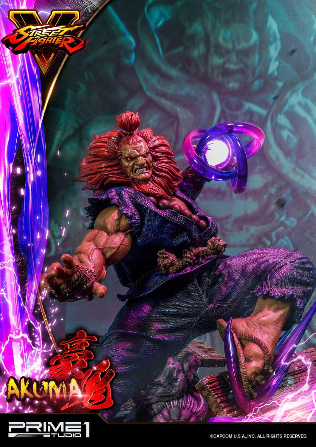 PRIME 1 STUDIO STREET FIGHTER FIVE: AKUMA 1/4 PMSFV-01 - Anotoys Collectibles