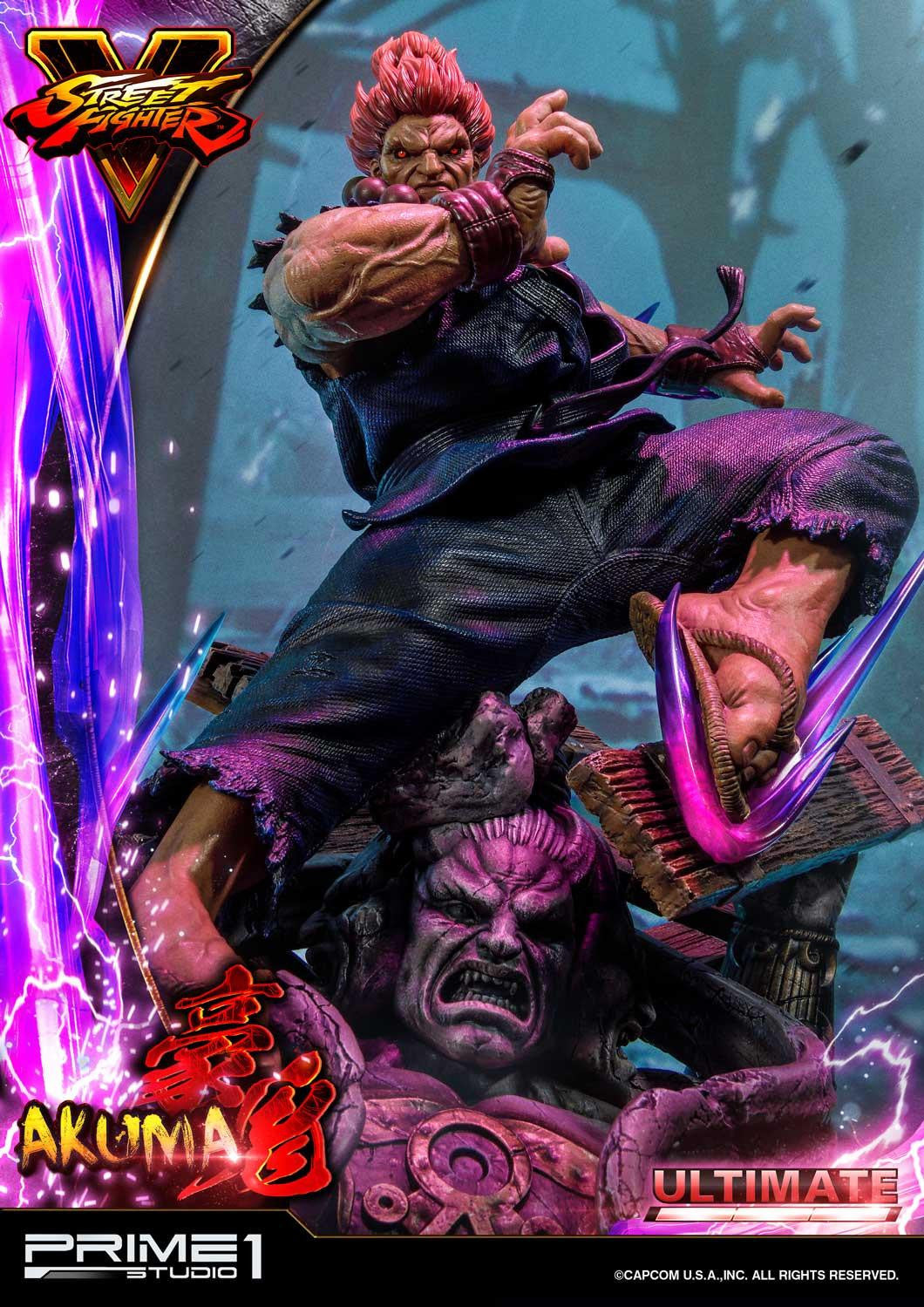 PRIME 1 STUDIO STREET FIGHTER V AKUMA ULTIMATE VERSION 1/4 PMSFV-01UT - Anotoys Collectibles
