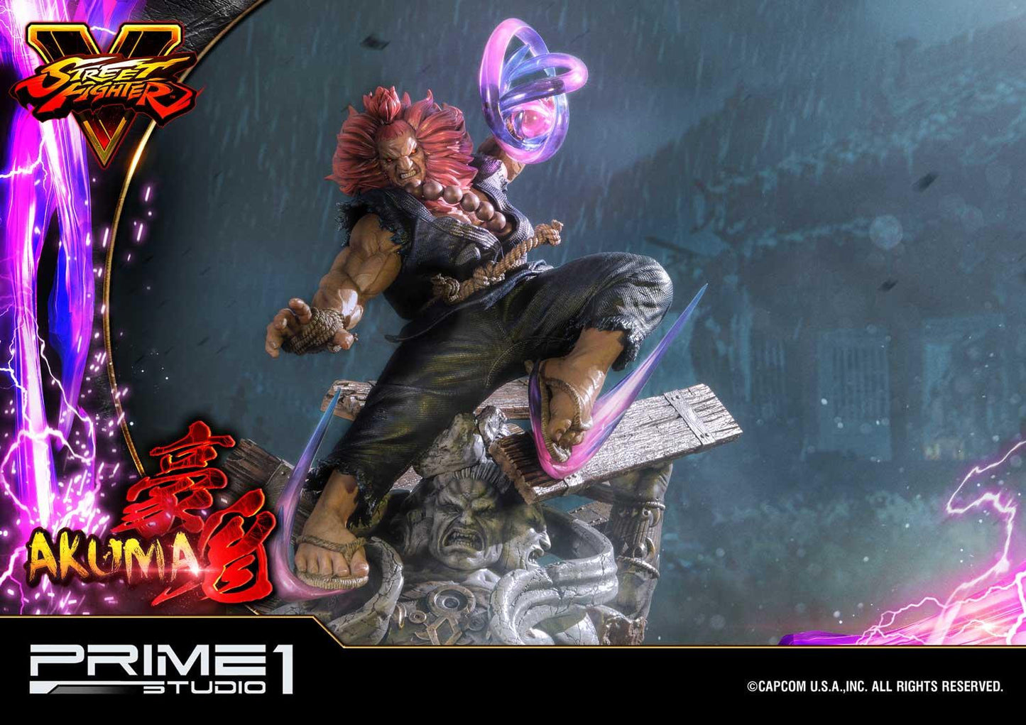 PRIME 1 STUDIO STREET FIGHTER FIVE: AKUMA 1/4 PMSFV-01 - Anotoys Collectibles