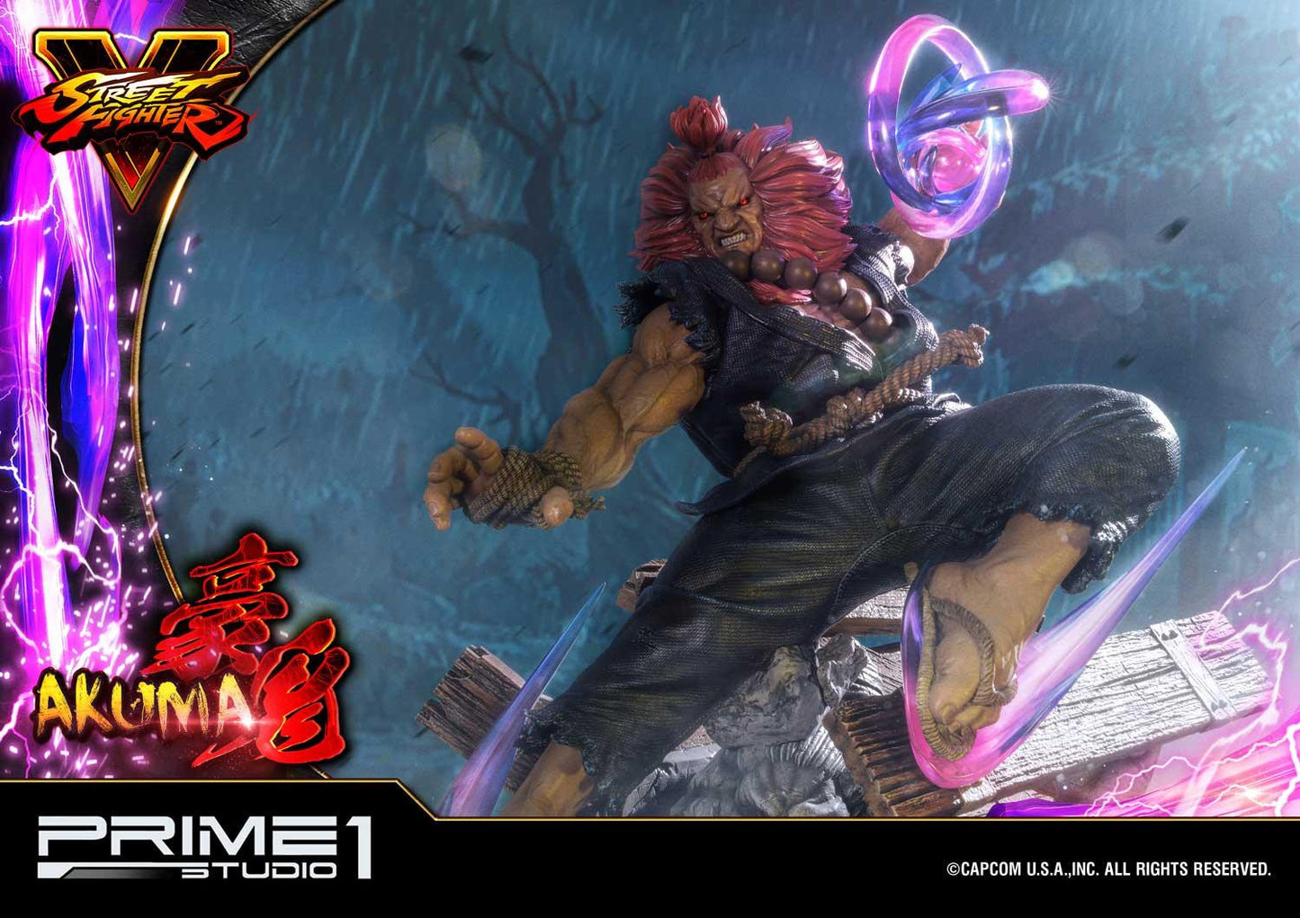 PRIME 1 STUDIO STREET FIGHTER FIVE: AKUMA 1/4 PMSFV-01 - Anotoys Collectibles