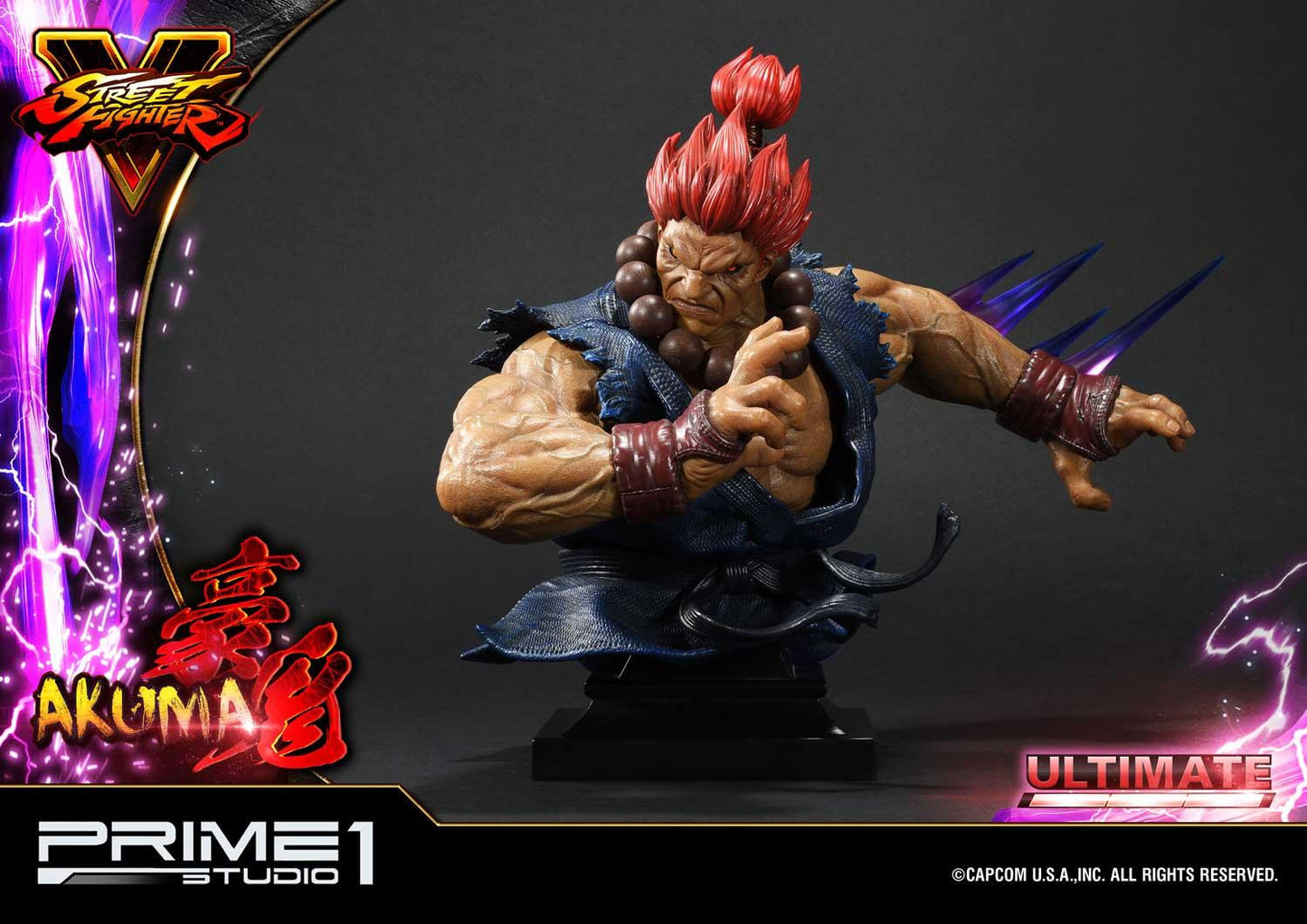 PRIME 1 STUDIO STREET FIGHTER V AKUMA ULTIMATE VERSION 1/4 PMSFV-01UT - Anotoys Collectibles