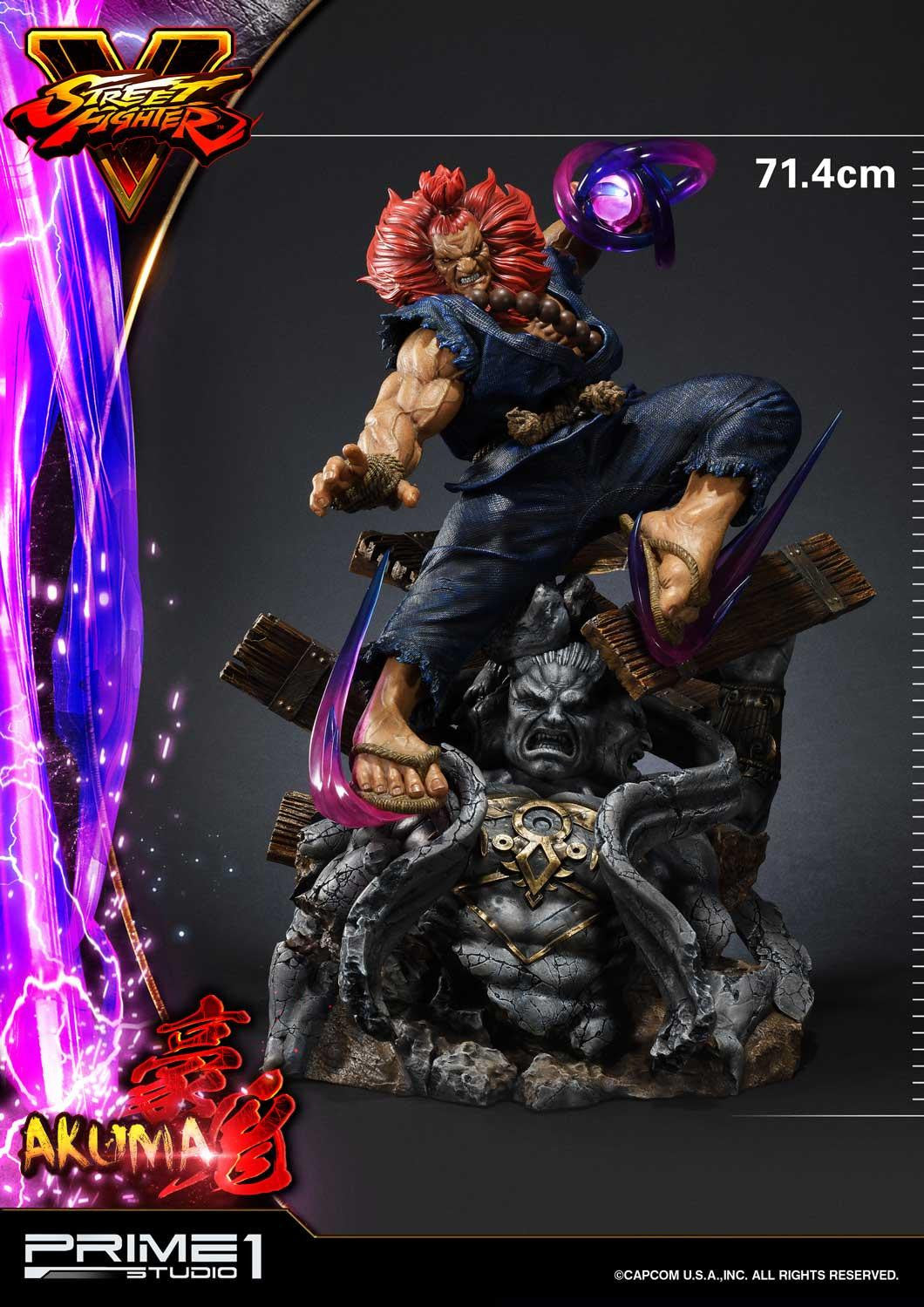 PRIME 1 STUDIO STREET FIGHTER V AKUMA ULTIMATE VERSION 1/4 PMSFV-01UT - Anotoys Collectibles