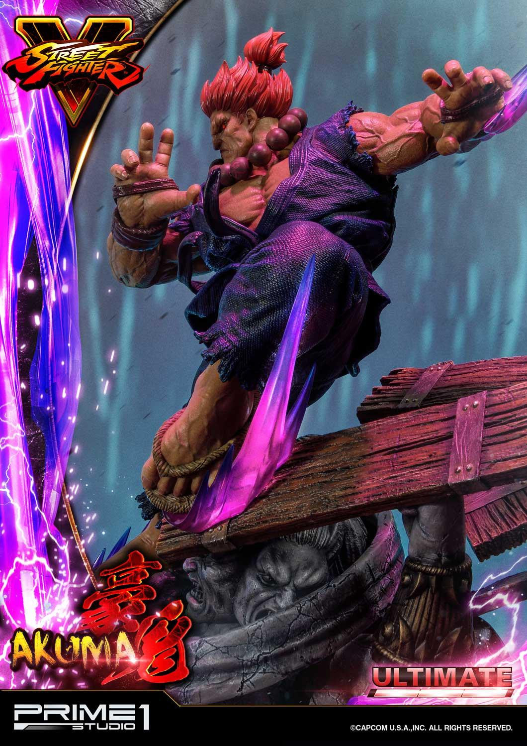 PRIME 1 STUDIO STREET FIGHTER V AKUMA ULTIMATE VERSION 1/4 PMSFV-01UT - Anotoys Collectibles