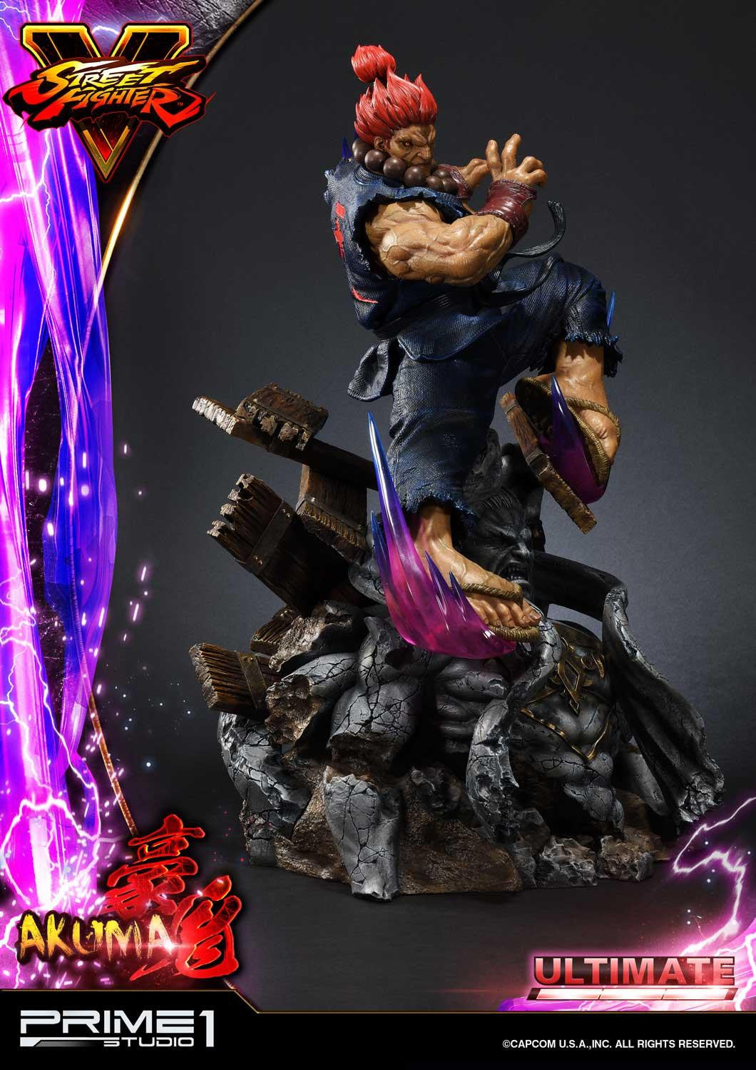 PRIME 1 STUDIO STREET FIGHTER V AKUMA ULTIMATE VERSION 1/4 PMSFV-01UT - Anotoys Collectibles