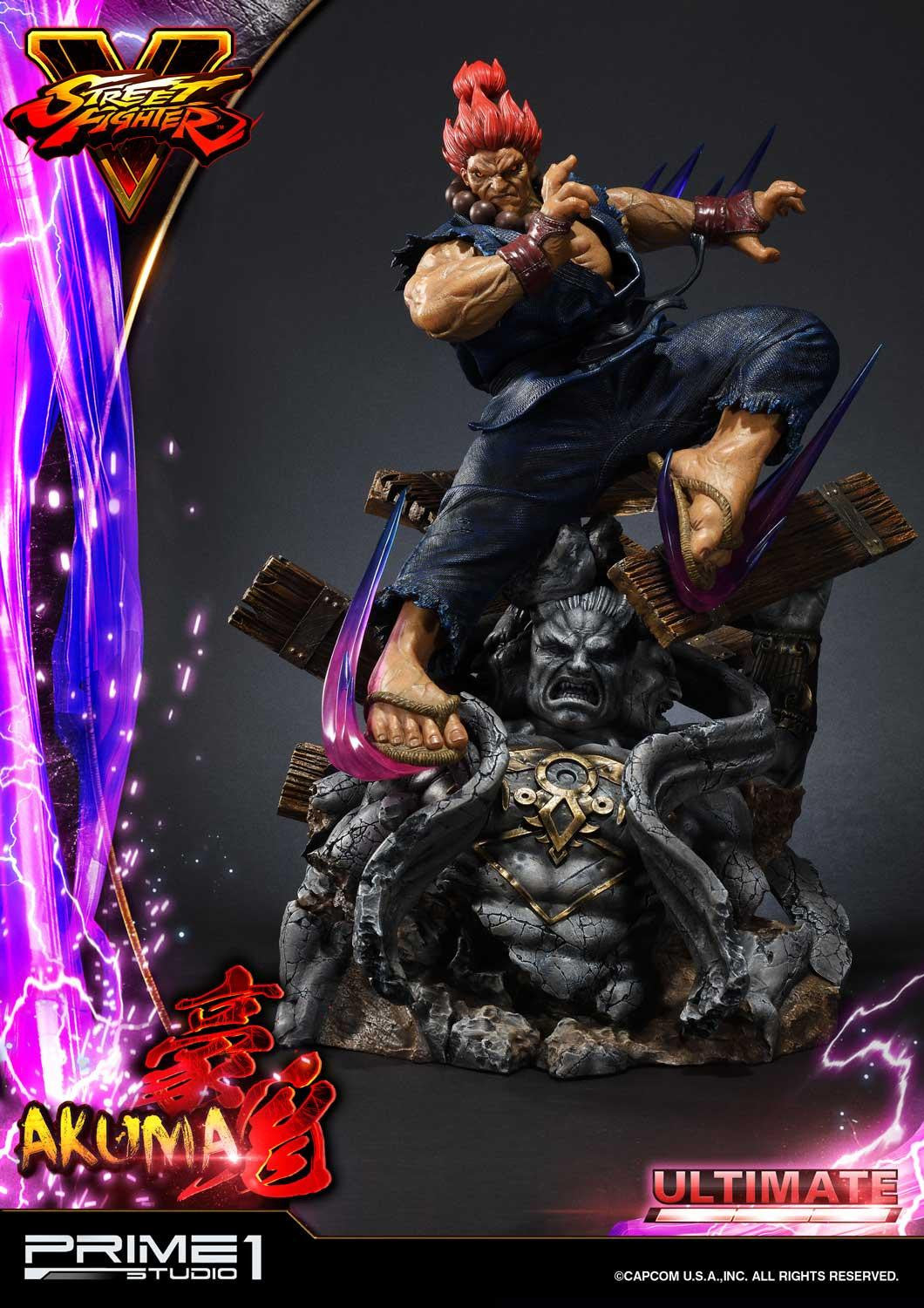 PRIME 1 STUDIO STREET FIGHTER V AKUMA ULTIMATE VERSION 1/4 PMSFV-01UT - Anotoys Collectibles