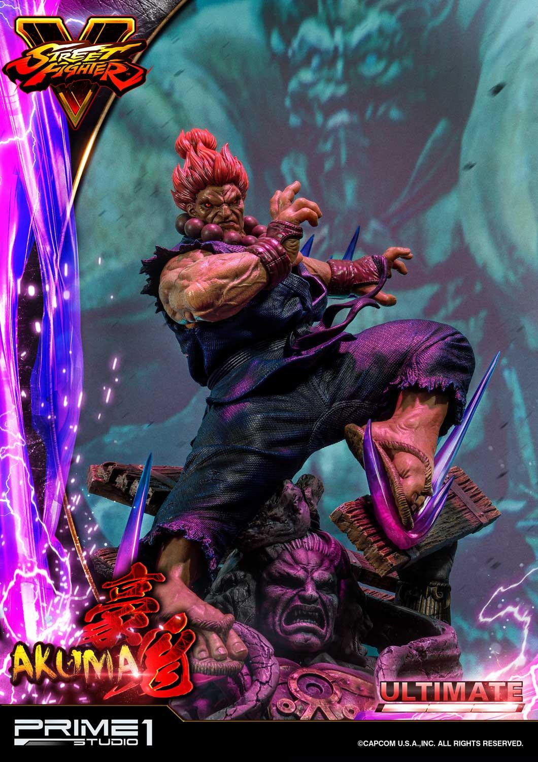 PRIME 1 STUDIO STREET FIGHTER V AKUMA ULTIMATE VERSION 1/4 PMSFV-01UT - Anotoys Collectibles