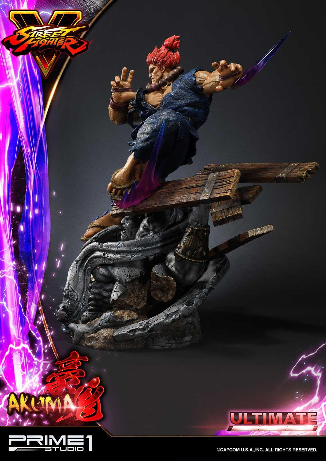PRIME 1 STUDIO STREET FIGHTER V AKUMA ULTIMATE VERSION 1/4 PMSFV-01UT - Anotoys Collectibles