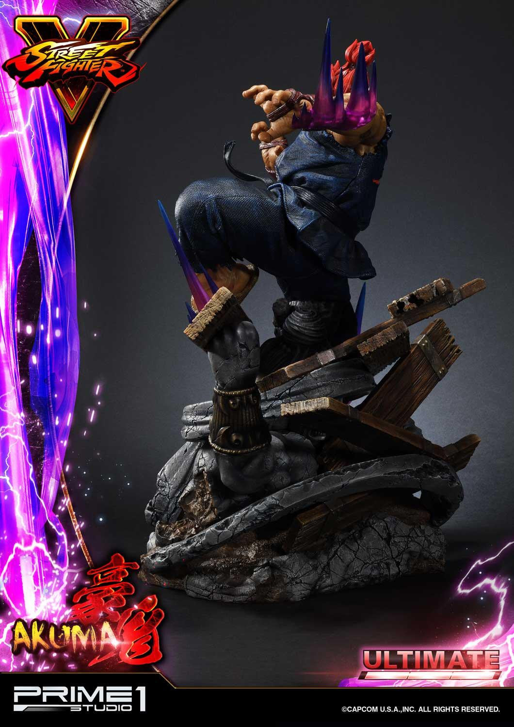 PRIME 1 STUDIO STREET FIGHTER V AKUMA ULTIMATE VERSION 1/4 PMSFV-01UT - Anotoys Collectibles