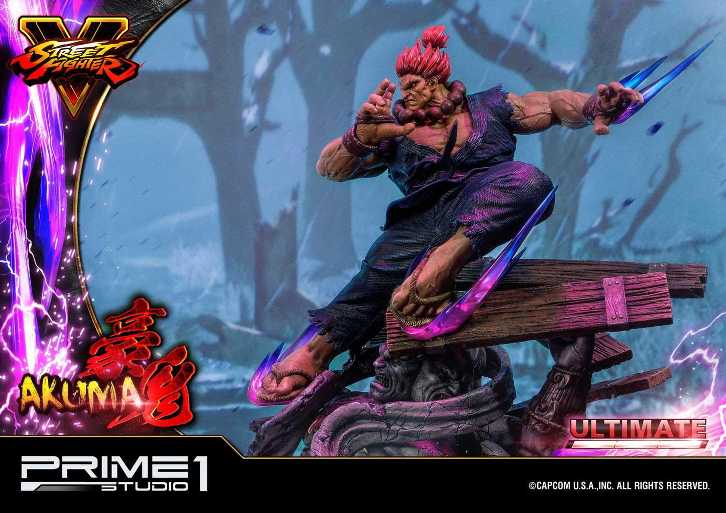 PRIME 1 STUDIO STREET FIGHTER V AKUMA ULTIMATE VERSION 1/4 PMSFV-01UT - Anotoys Collectibles