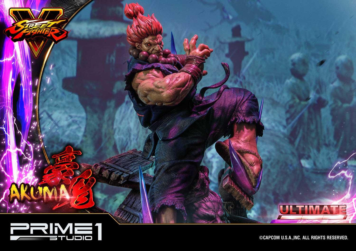 PRIME 1 STUDIO STREET FIGHTER V AKUMA ULTIMATE VERSION 1/4 PMSFV-01UT - Anotoys Collectibles
