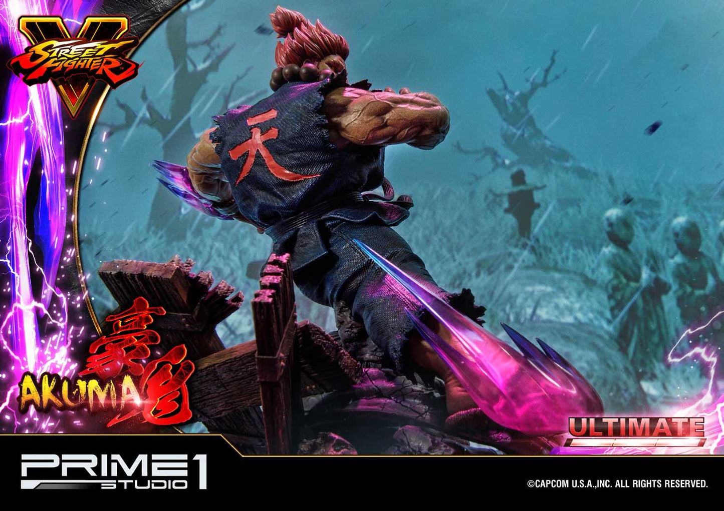 PRIME 1 STUDIO STREET FIGHTER V AKUMA ULTIMATE VERSION 1/4 PMSFV-01UT - Anotoys Collectibles