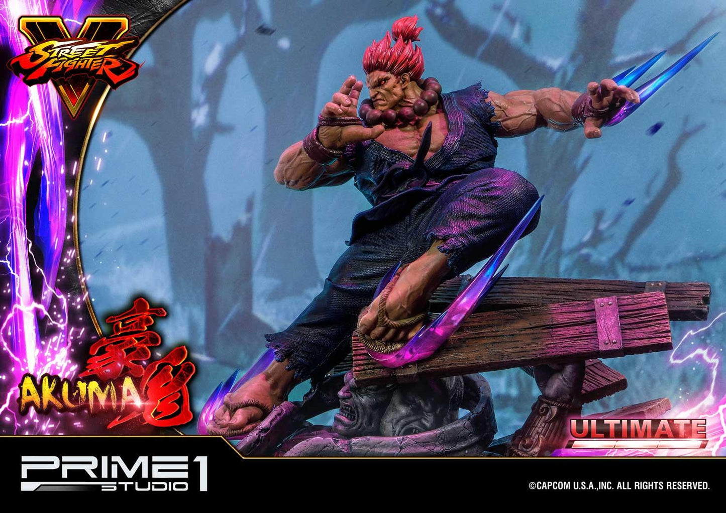 PRIME 1 STUDIO STREET FIGHTER V AKUMA ULTIMATE VERSION 1/4 PMSFV-01UT - Anotoys Collectibles