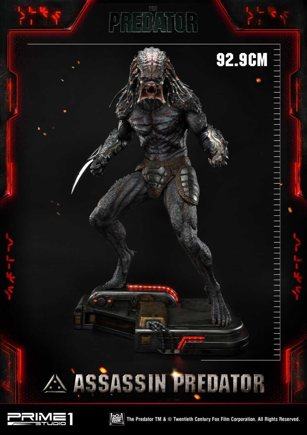 PRIME 1 STUDIO PREDATOR (2018 FILM) ASSASSIN PREDATOR (ULTIMATE VERSION) 1/4 PMTPR-02UT - Anotoys Collectibles