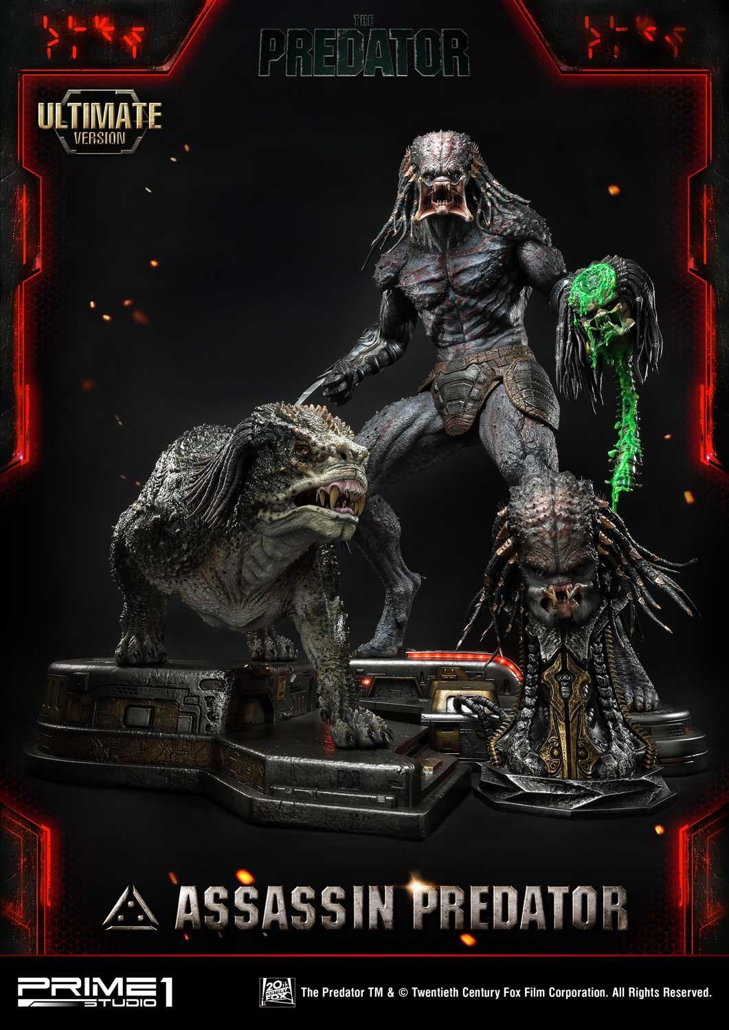 PRIME 1 STUDIO PREDATOR (2018 FILM) ASSASSIN PREDATOR (ULTIMATE VERSION) 1/4 PMTPR-02UT - Anotoys Collectibles