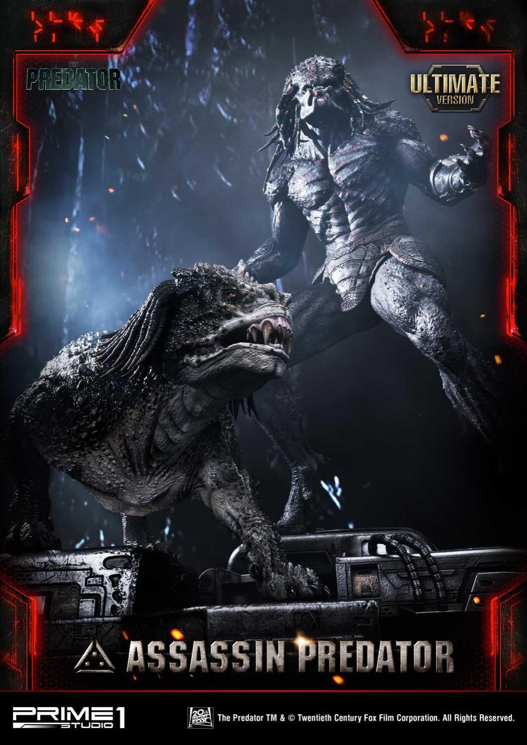 PRIME 1 STUDIO PREDATOR (2018 FILM) ASSASSIN PREDATOR (ULTIMATE VERSION) 1/4 PMTPR-02UT - Anotoys Collectibles