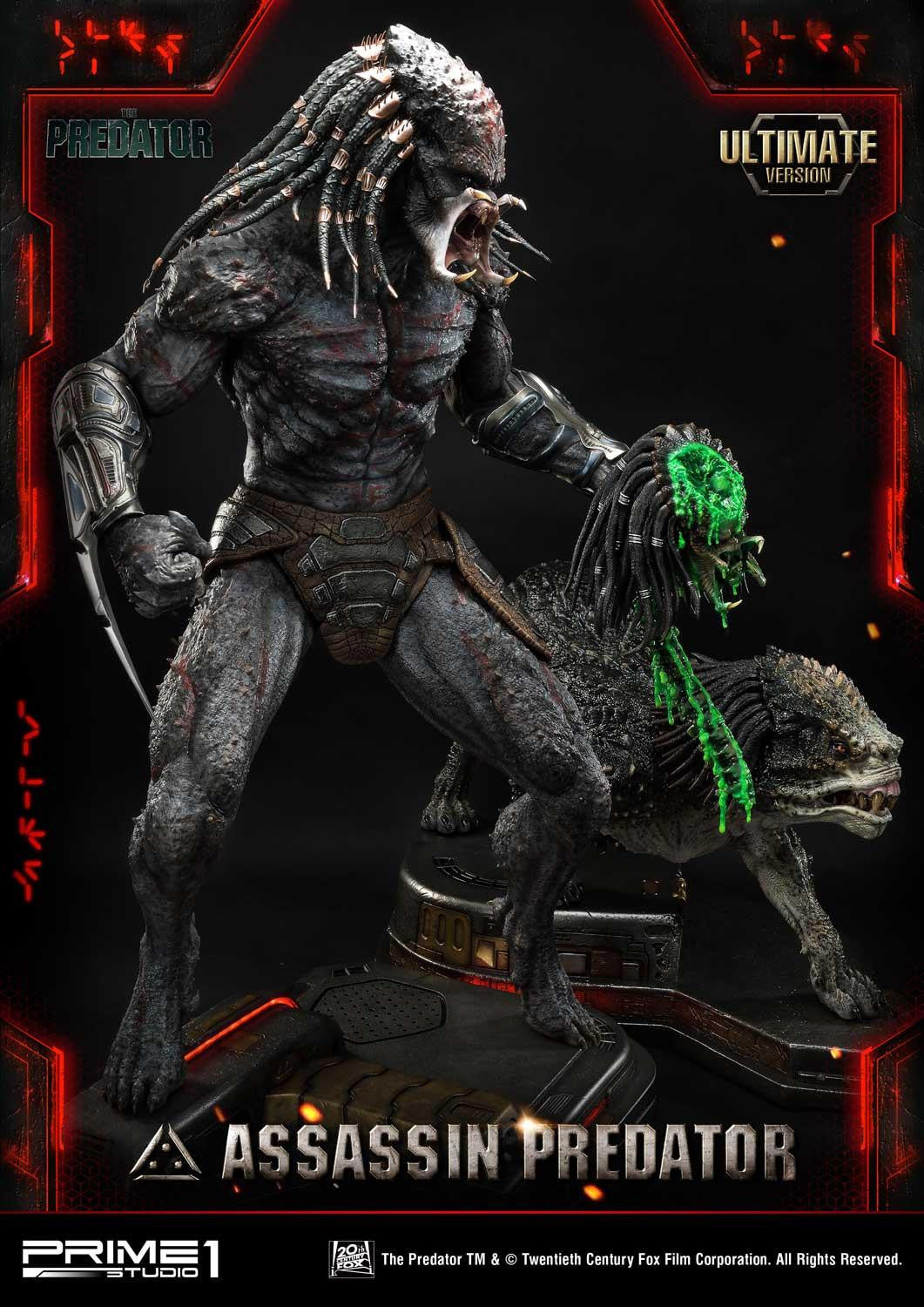 PRIME 1 STUDIO PREDATOR (2018 FILM) ASSASSIN PREDATOR (ULTIMATE VERSION) 1/4 PMTPR-02UT - Anotoys Collectibles