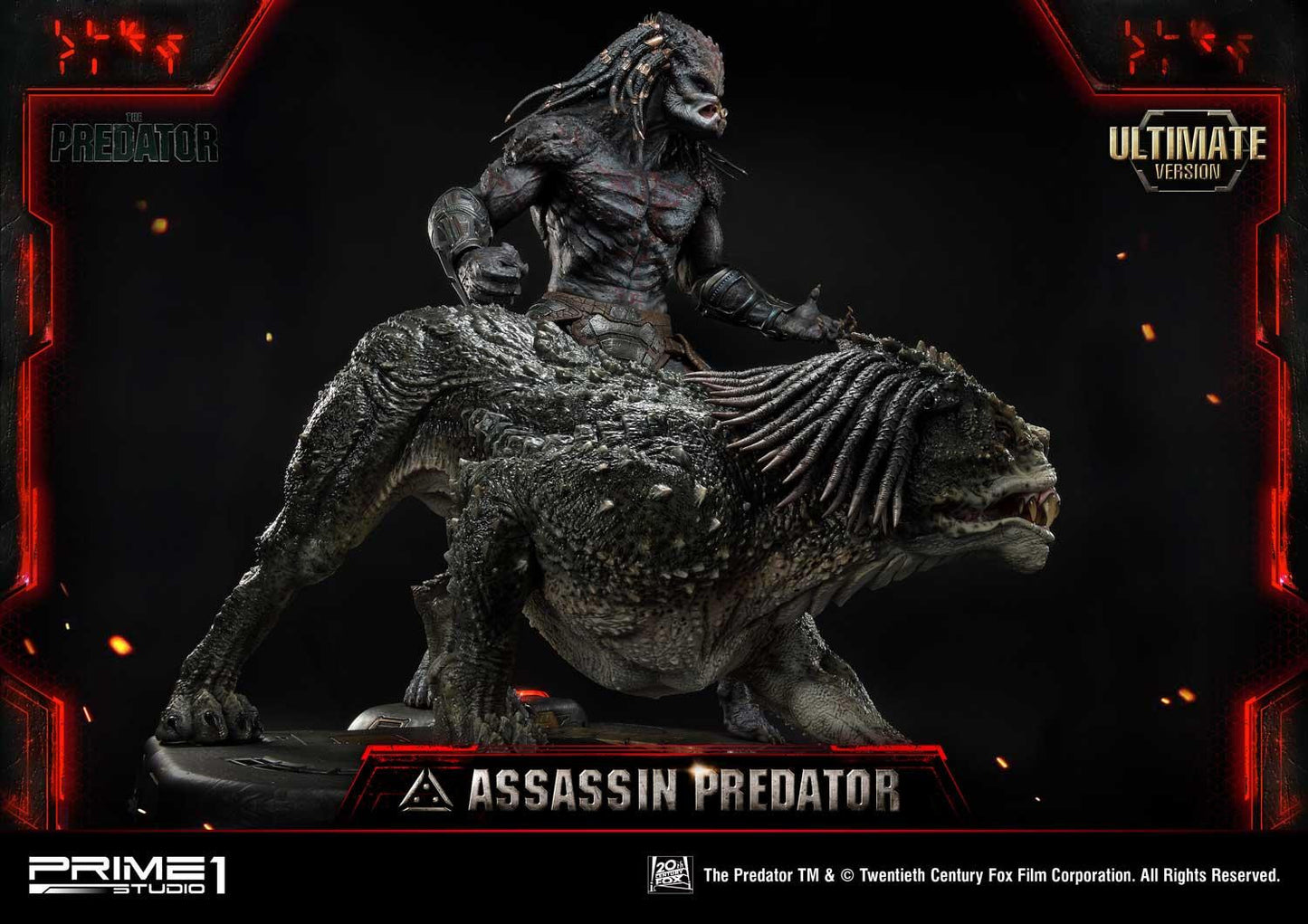 PRIME 1 STUDIO PREDATOR (2018 FILM) ASSASSIN PREDATOR (ULTIMATE VERSION) 1/4 PMTPR-02UT - Anotoys Collectibles