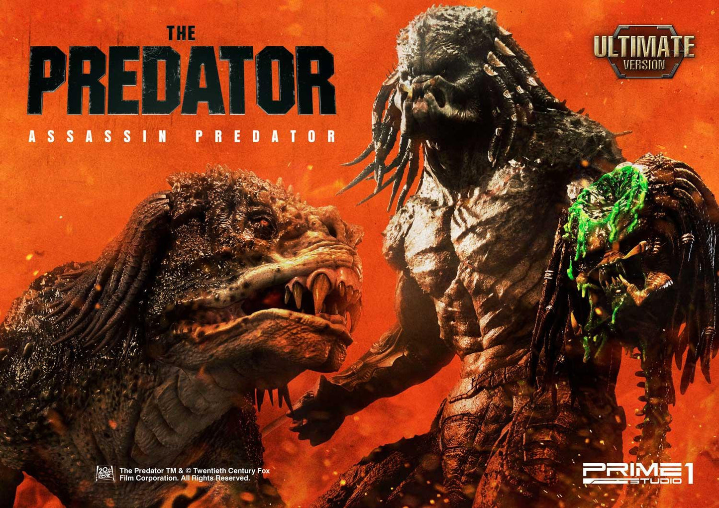 PRIME 1 STUDIO PREDATOR (2018 FILM) ASSASSIN PREDATOR (ULTIMATE VERSION) 1/4 PMTPR-02UT - Anotoys Collectibles