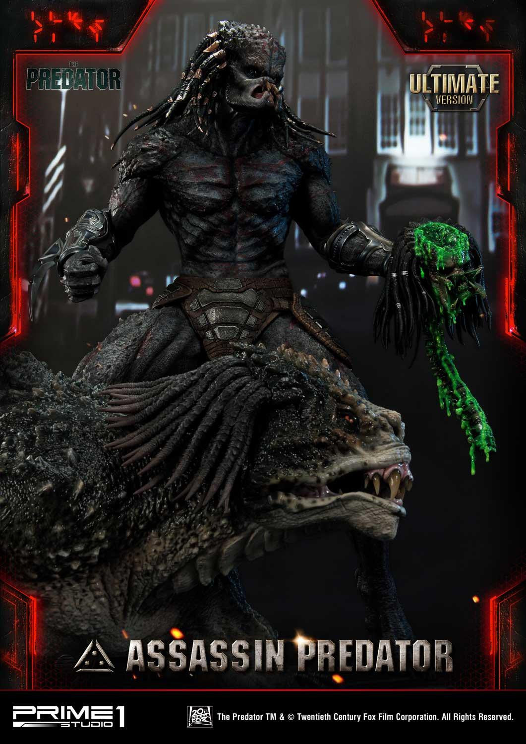 PRIME 1 STUDIO PREDATOR (2018 FILM) ASSASSIN PREDATOR (ULTIMATE VERSION) 1/4 PMTPR-02UT - Anotoys Collectibles