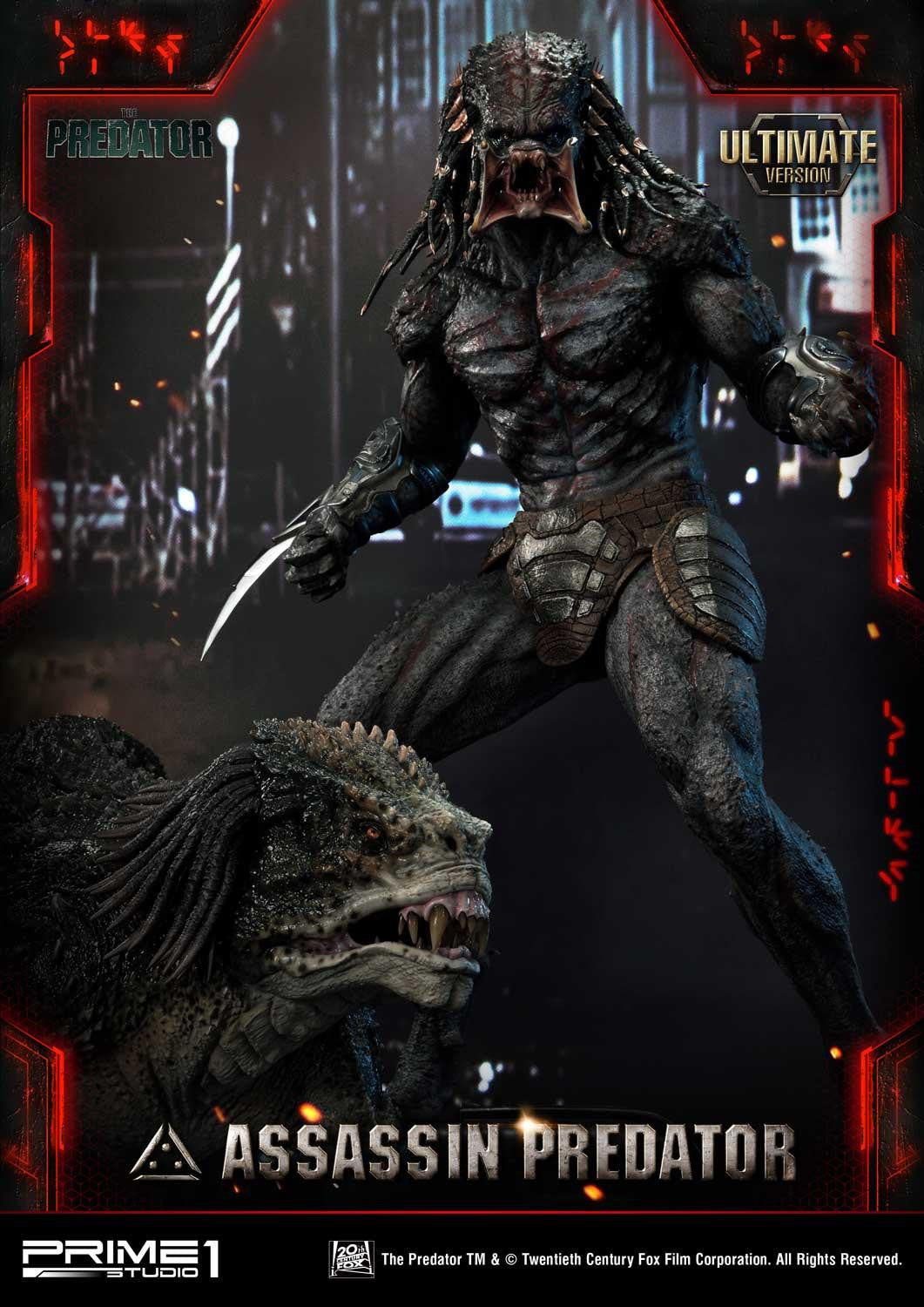 PRIME 1 STUDIO PREDATOR (2018 FILM) ASSASSIN PREDATOR (ULTIMATE VERSION) 1/4 PMTPR-02UT - Anotoys Collectibles