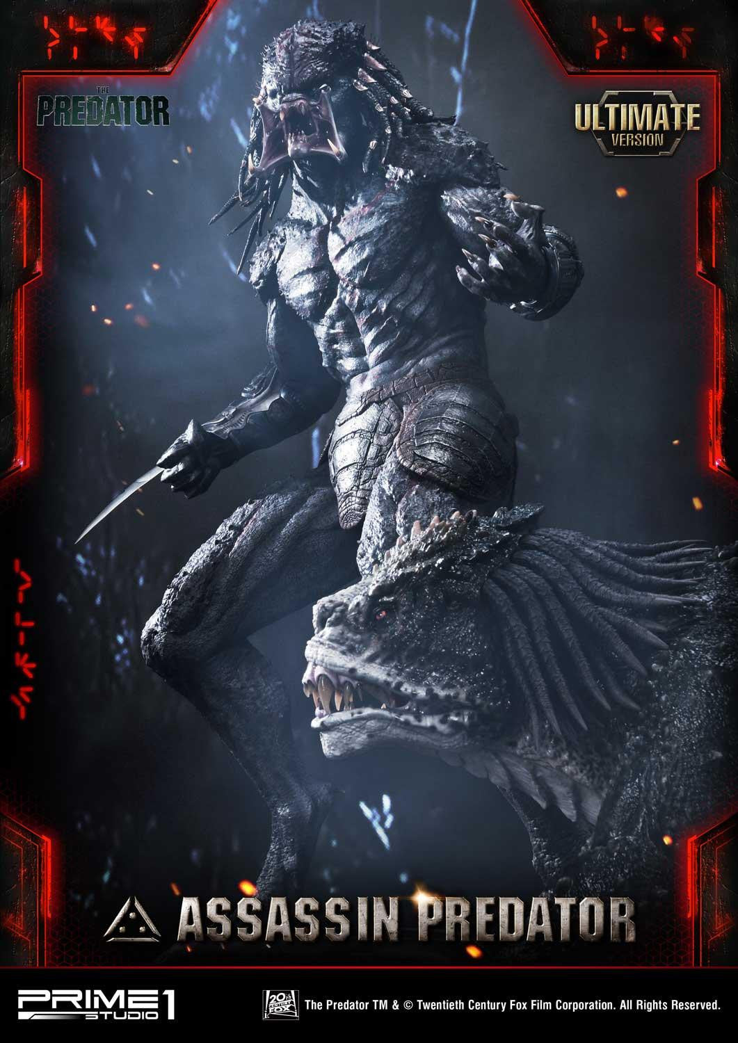 PRIME 1 STUDIO PREDATOR (2018 FILM) ASSASSIN PREDATOR (ULTIMATE VERSION) 1/4 PMTPR-02UT - Anotoys Collectibles