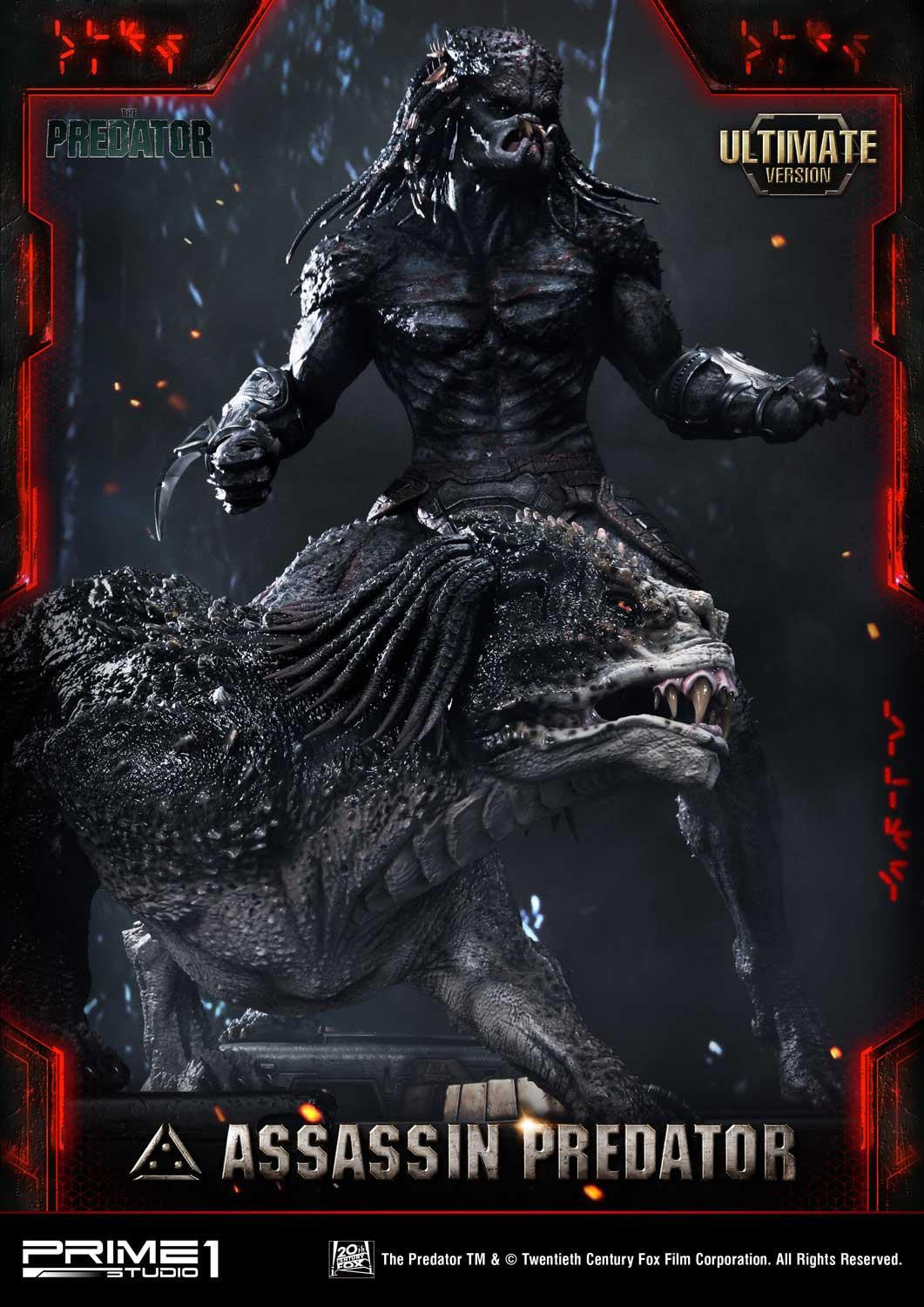 PRIME 1 STUDIO PREDATOR (2018 FILM) ASSASSIN PREDATOR (ULTIMATE VERSION) 1/4 PMTPR-02UT - Anotoys Collectibles