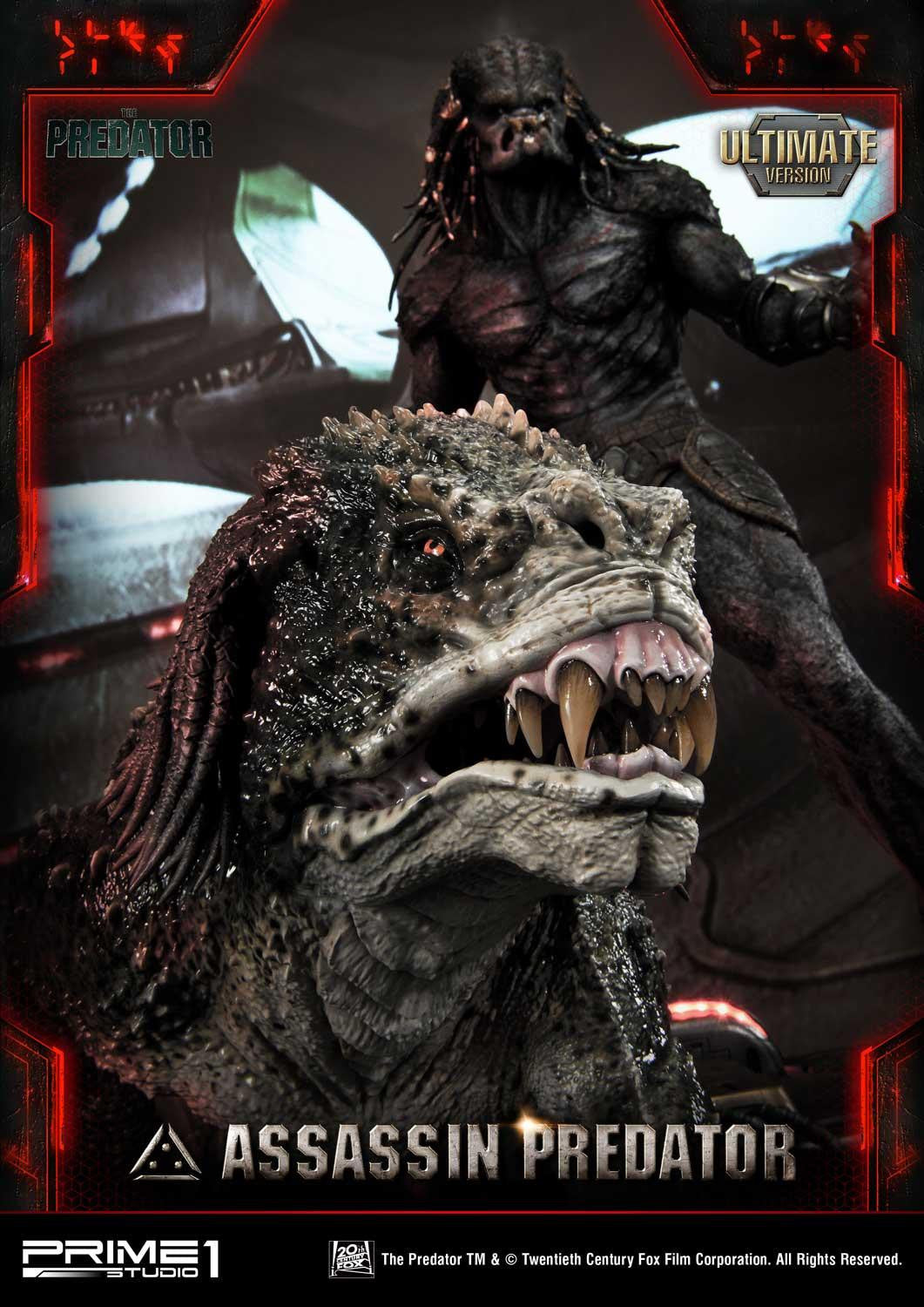 PRIME 1 STUDIO PREDATOR (2018 FILM) ASSASSIN PREDATOR (ULTIMATE VERSION) 1/4 PMTPR-02UT - Anotoys Collectibles