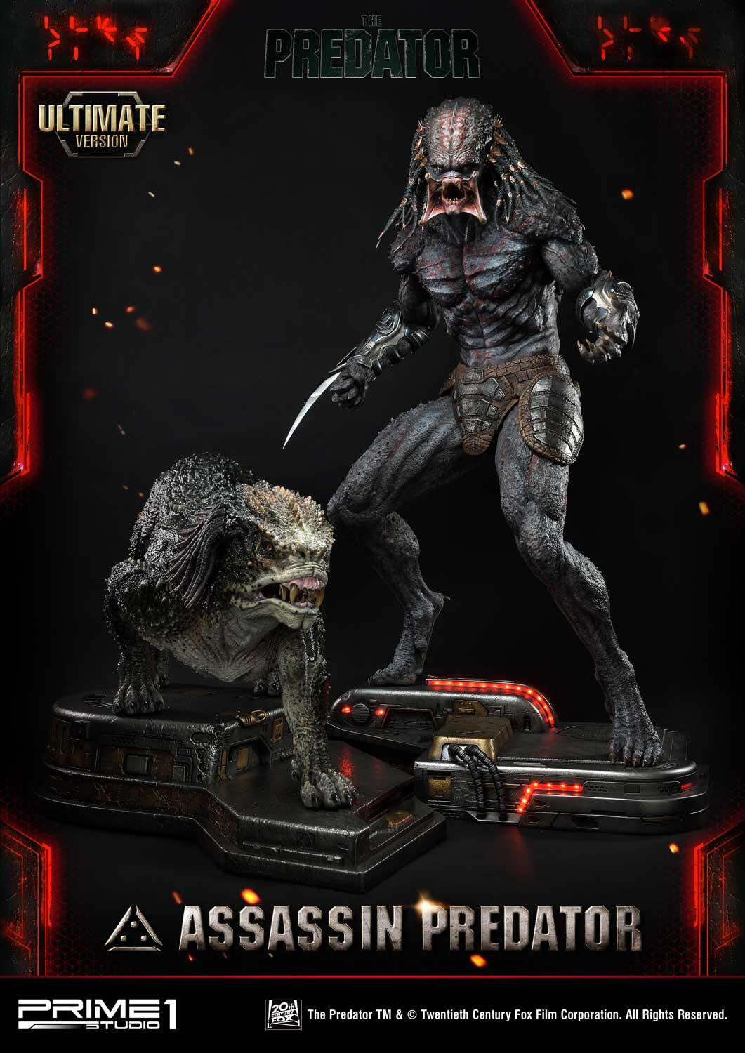 PRIME 1 STUDIO PREDATOR (2018 FILM) ASSASSIN PREDATOR (ULTIMATE VERSION) 1/4 PMTPR-02UT - Anotoys Collectibles