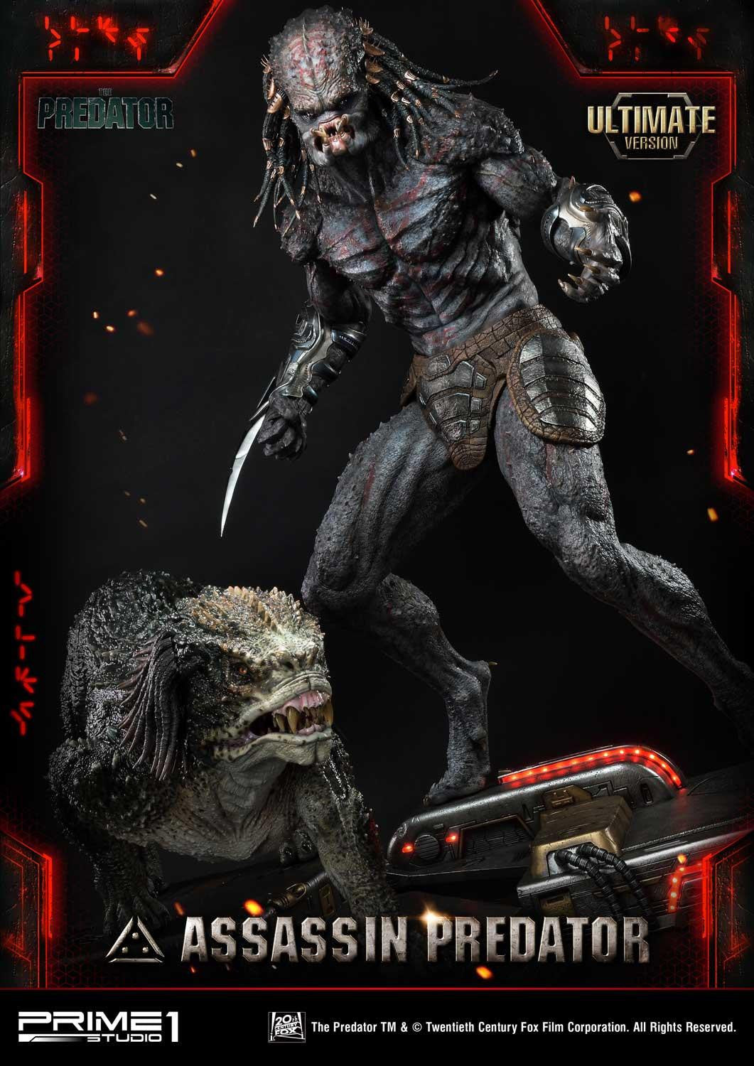 PRIME 1 STUDIO PREDATOR (2018 FILM) ASSASSIN PREDATOR (ULTIMATE VERSION) 1/4 PMTPR-02UT - Anotoys Collectibles