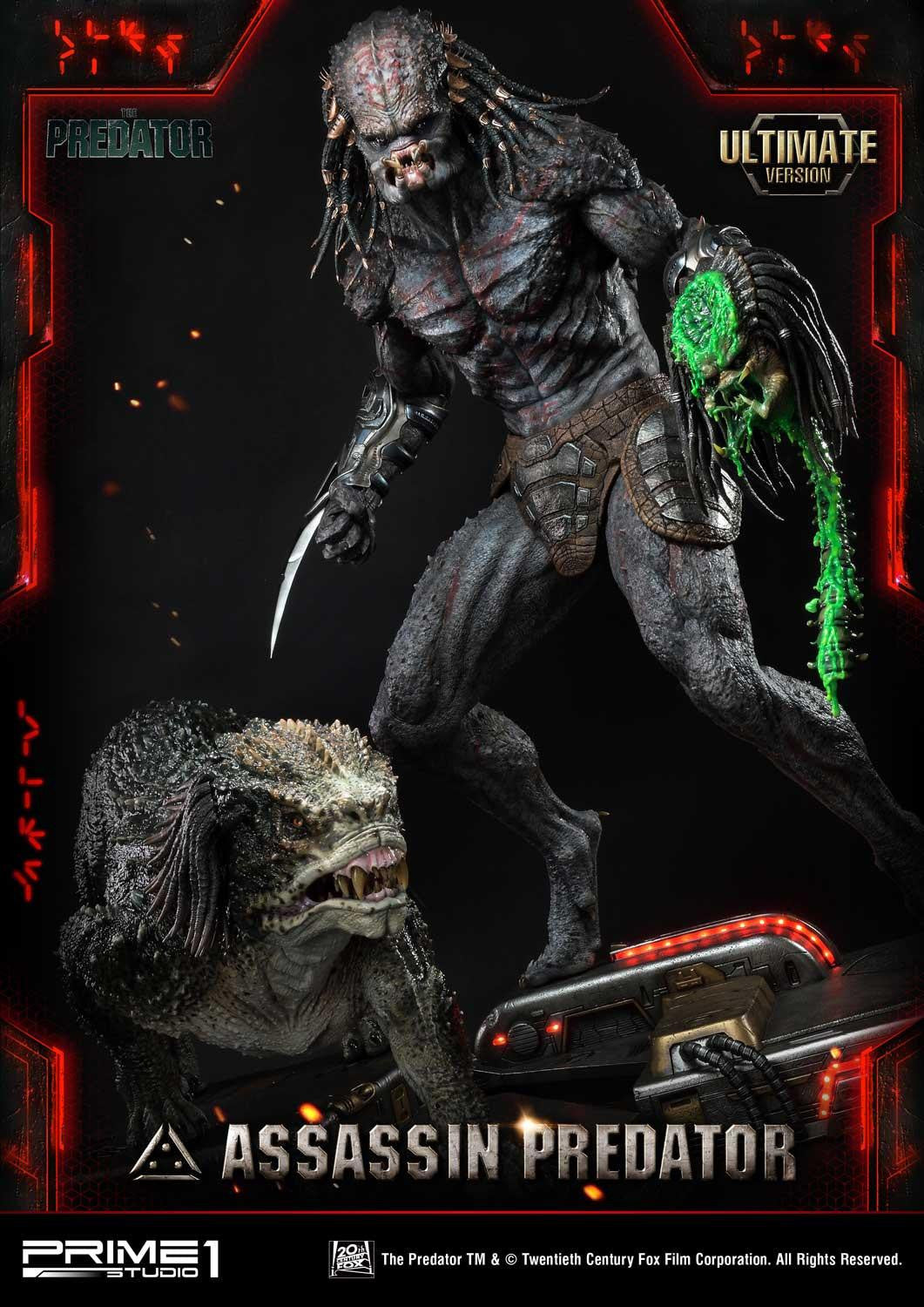 PRIME 1 STUDIO PREDATOR (2018 FILM) ASSASSIN PREDATOR (ULTIMATE VERSION) 1/4 PMTPR-02UT - Anotoys Collectibles
