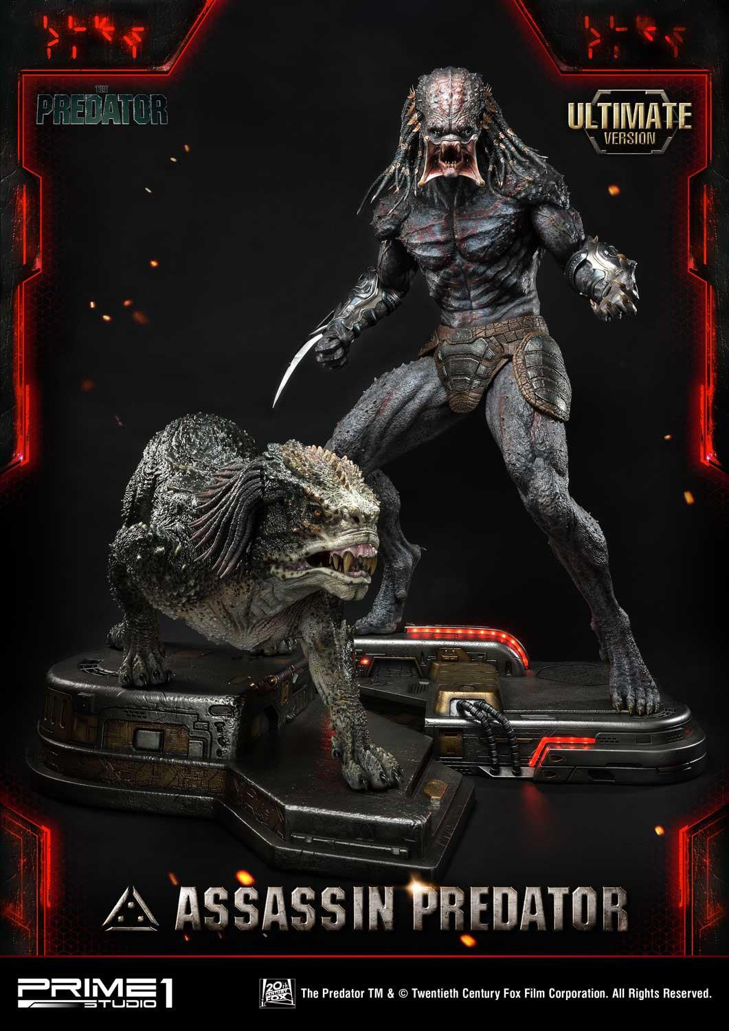 PRIME 1 STUDIO PREDATOR (2018 FILM) ASSASSIN PREDATOR (ULTIMATE VERSION) 1/4 PMTPR-02UT - Anotoys Collectibles