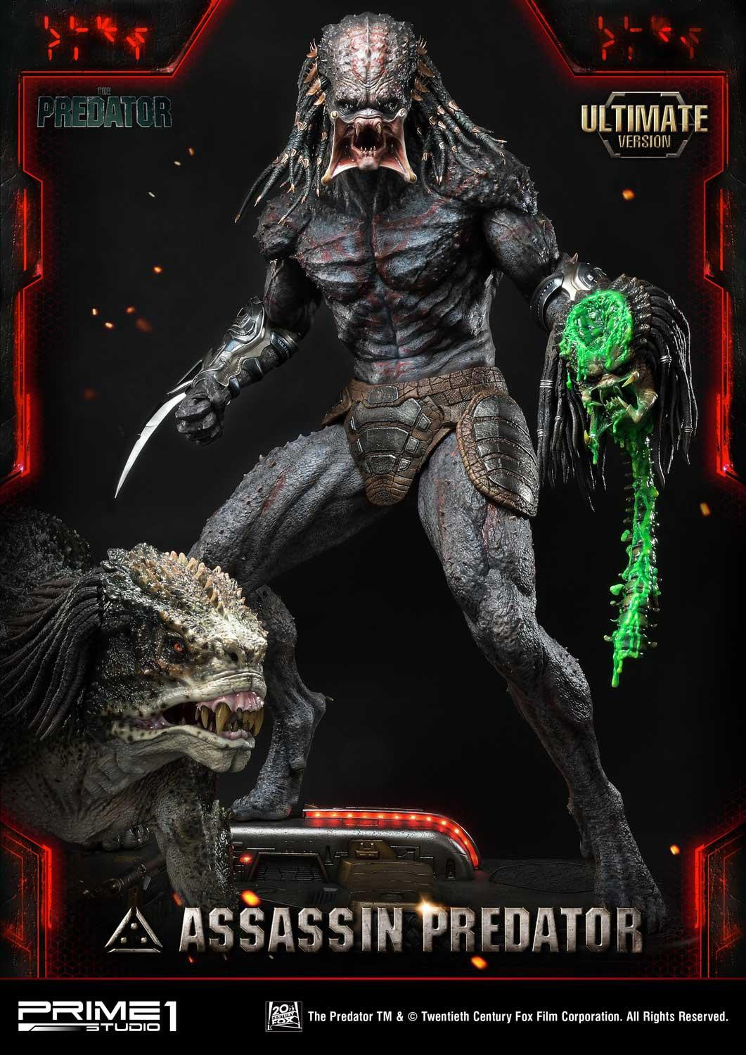 PRIME 1 STUDIO PREDATOR (2018 FILM) ASSASSIN PREDATOR (ULTIMATE VERSION) 1/4 PMTPR-02UT - Anotoys Collectibles
