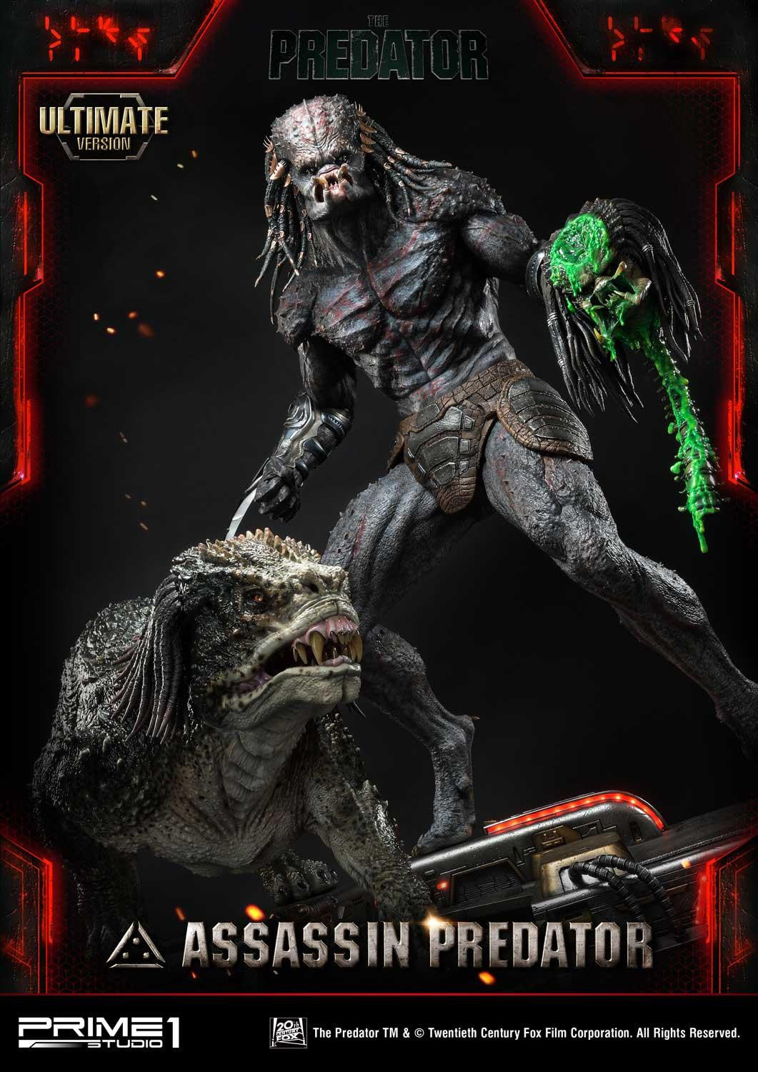 PRIME 1 STUDIO PREDATOR (2018 FILM) ASSASSIN PREDATOR (ULTIMATE VERSION) 1/4 PMTPR-02UT - Anotoys Collectibles