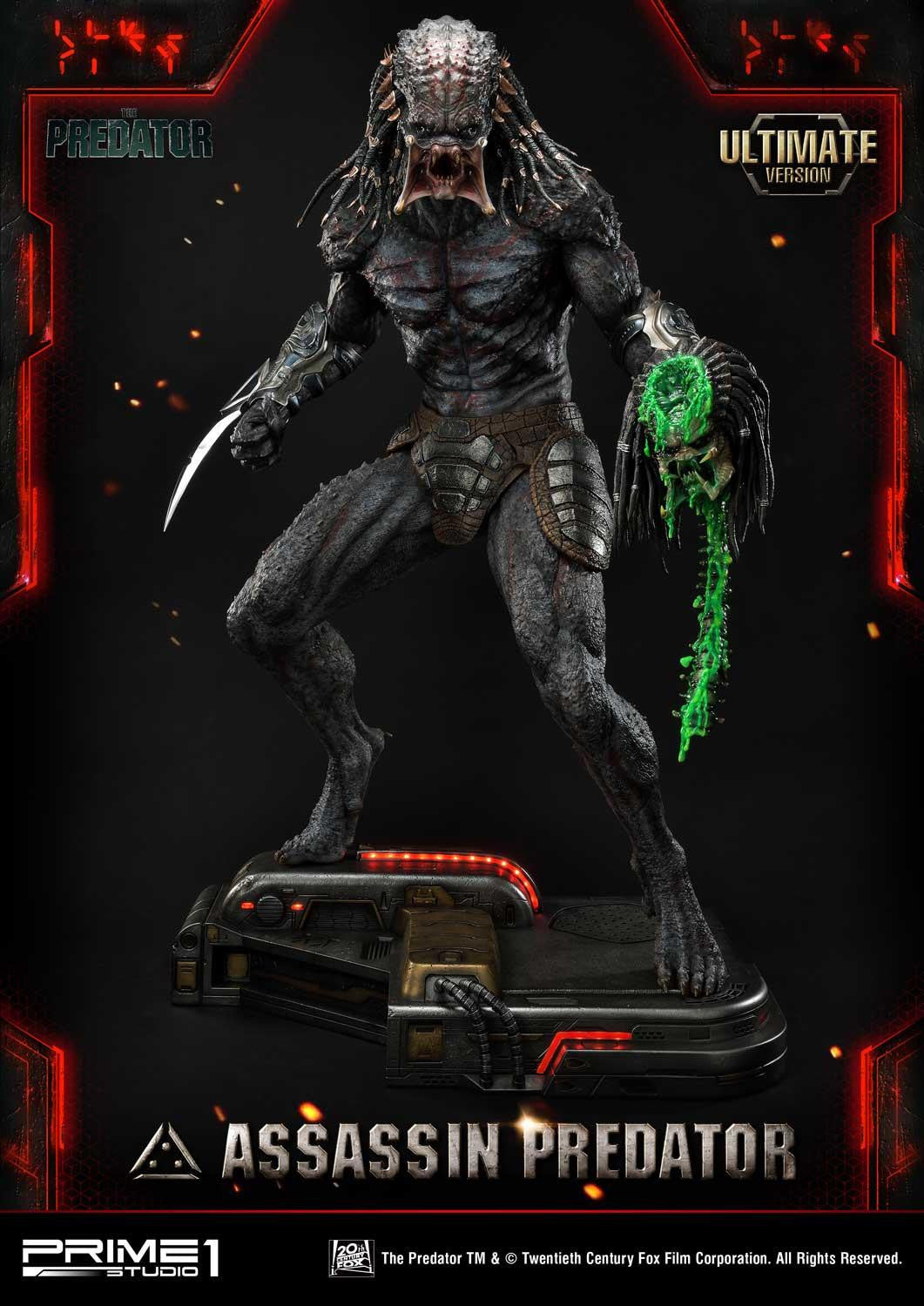 PRIME 1 STUDIO PREDATOR (2018 FILM) ASSASSIN PREDATOR (ULTIMATE VERSION) 1/4 PMTPR-02UT - Anotoys Collectibles