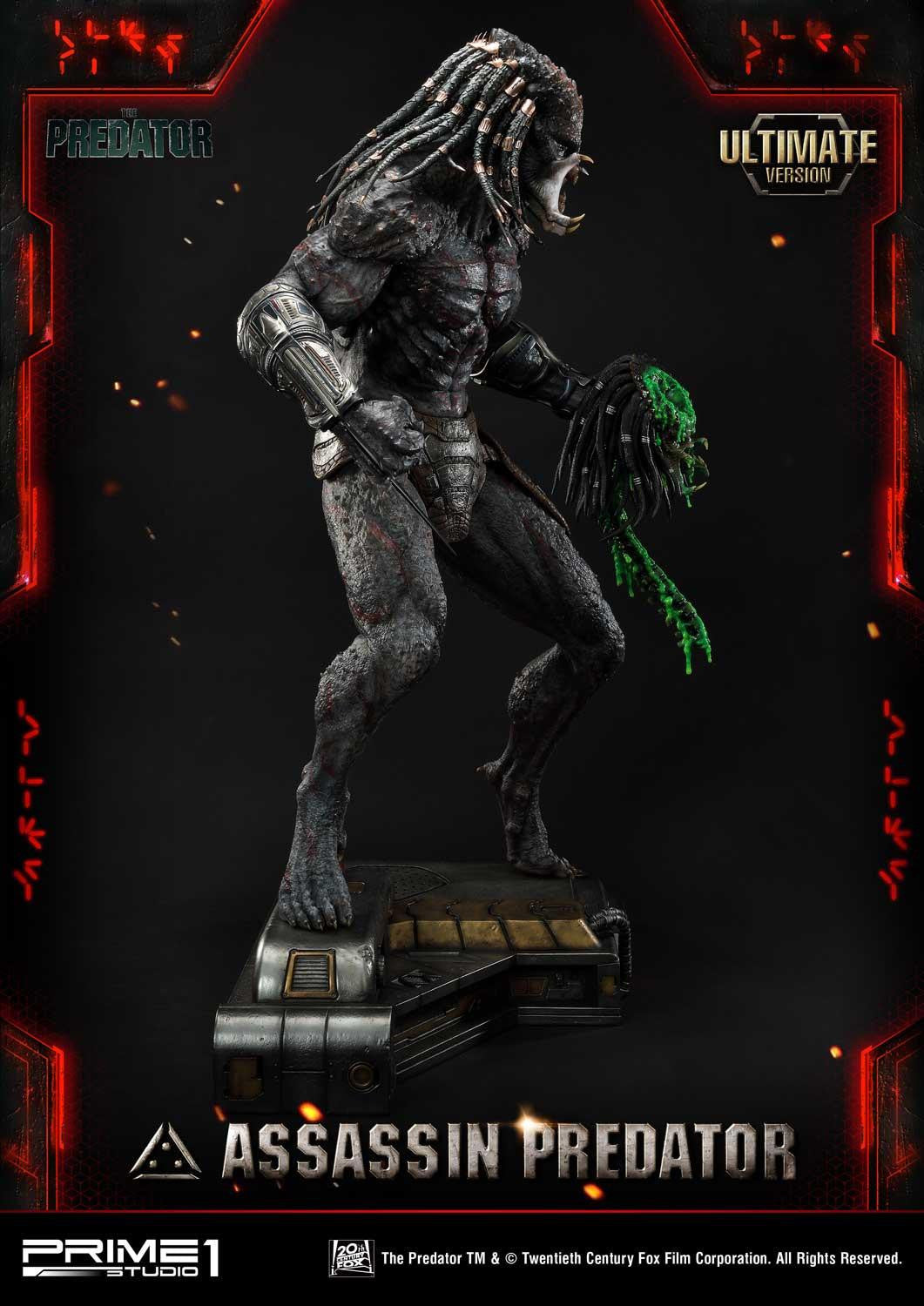 PRIME 1 STUDIO PREDATOR (2018 FILM) ASSASSIN PREDATOR (ULTIMATE VERSION) 1/4 PMTPR-02UT - Anotoys Collectibles