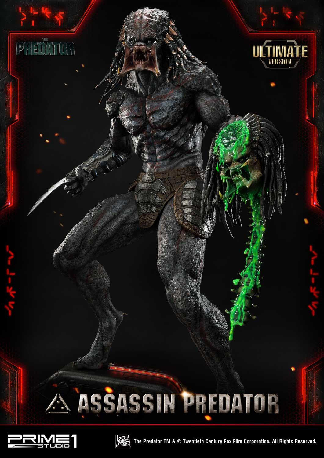PRIME 1 STUDIO PREDATOR (2018 FILM) ASSASSIN PREDATOR (ULTIMATE VERSION) 1/4 PMTPR-02UT - Anotoys Collectibles