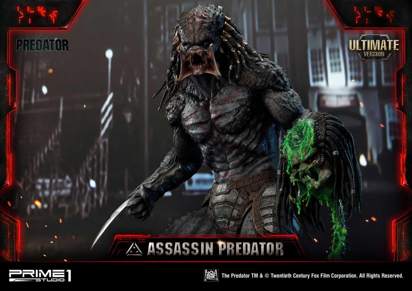 PRIME 1 STUDIO PREDATOR (2018 FILM) ASSASSIN PREDATOR (ULTIMATE VERSION) 1/4 PMTPR-02UT - Anotoys Collectibles